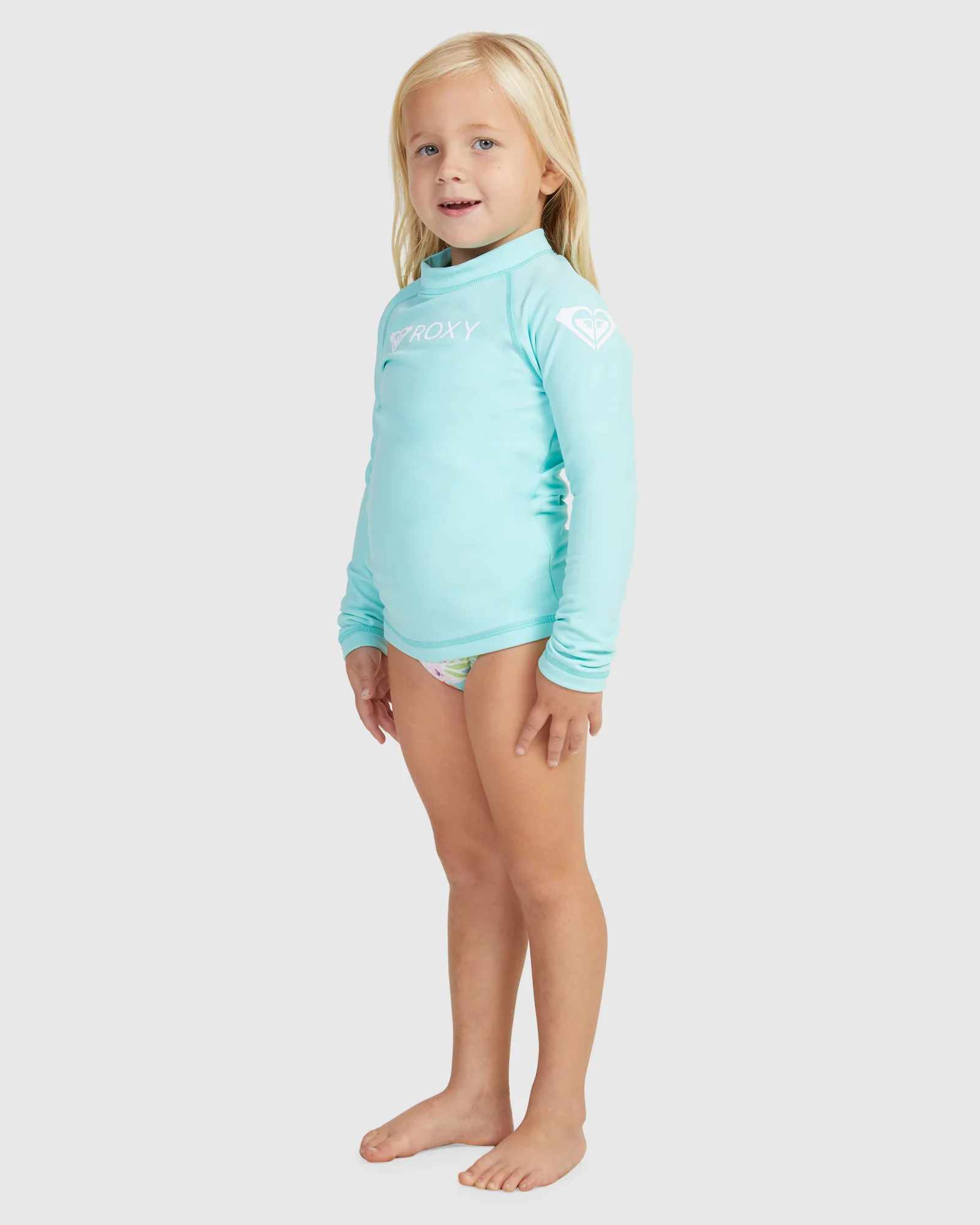 Girls Roxy Heater Ls Tw Rashguard - Image 2