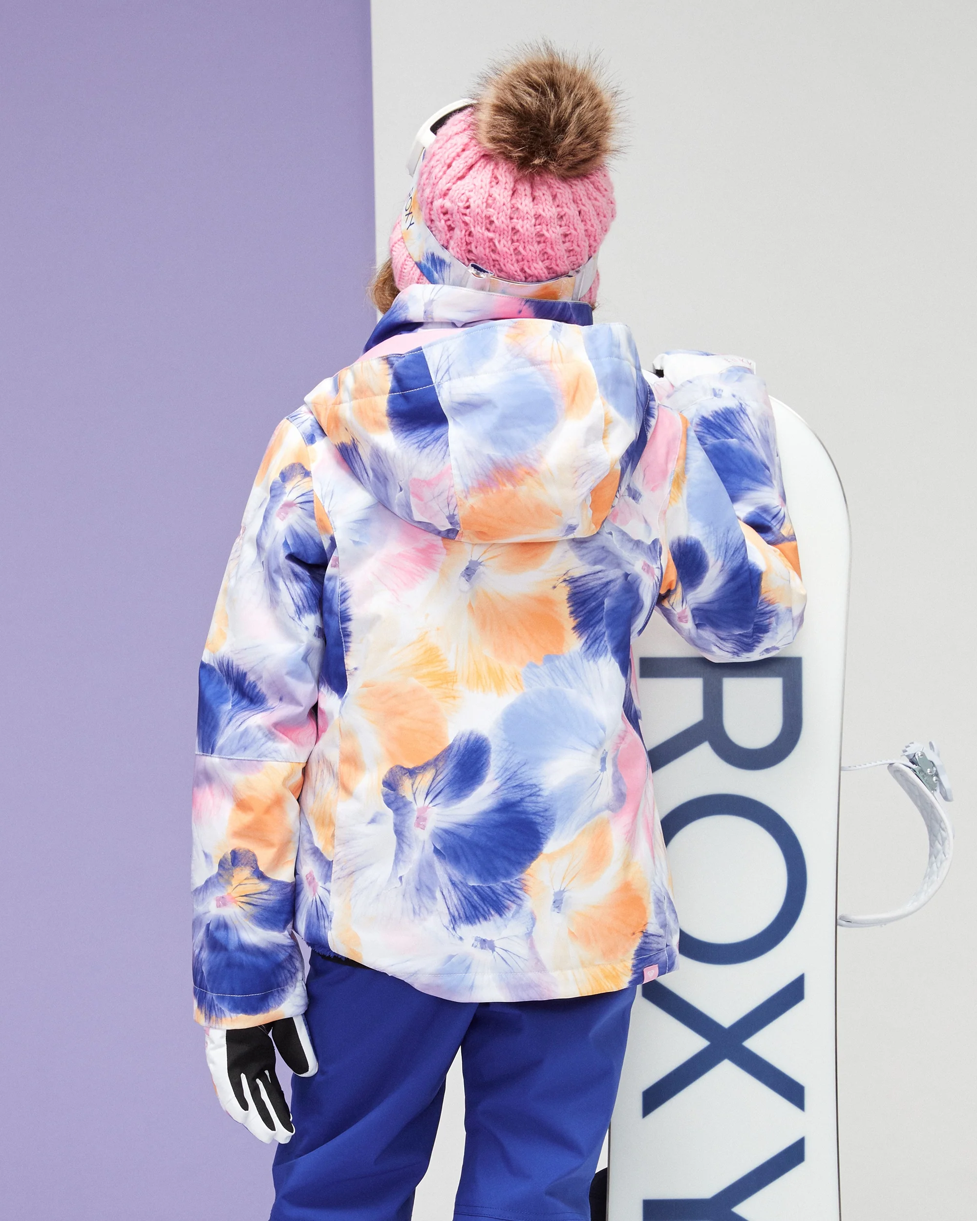 Girls 8-16 Roxy Jetty Snow Jacket - Image 10