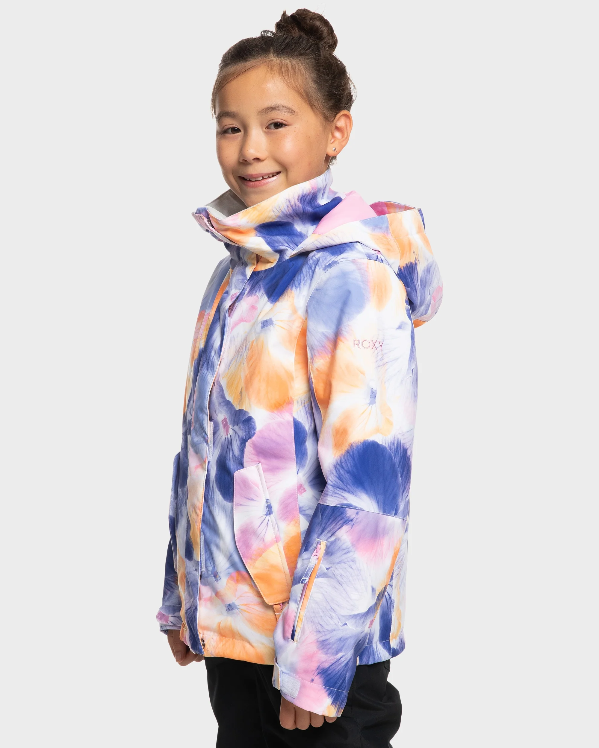 Girls 8-16 Roxy Jetty Snow Jacket - Image 9
