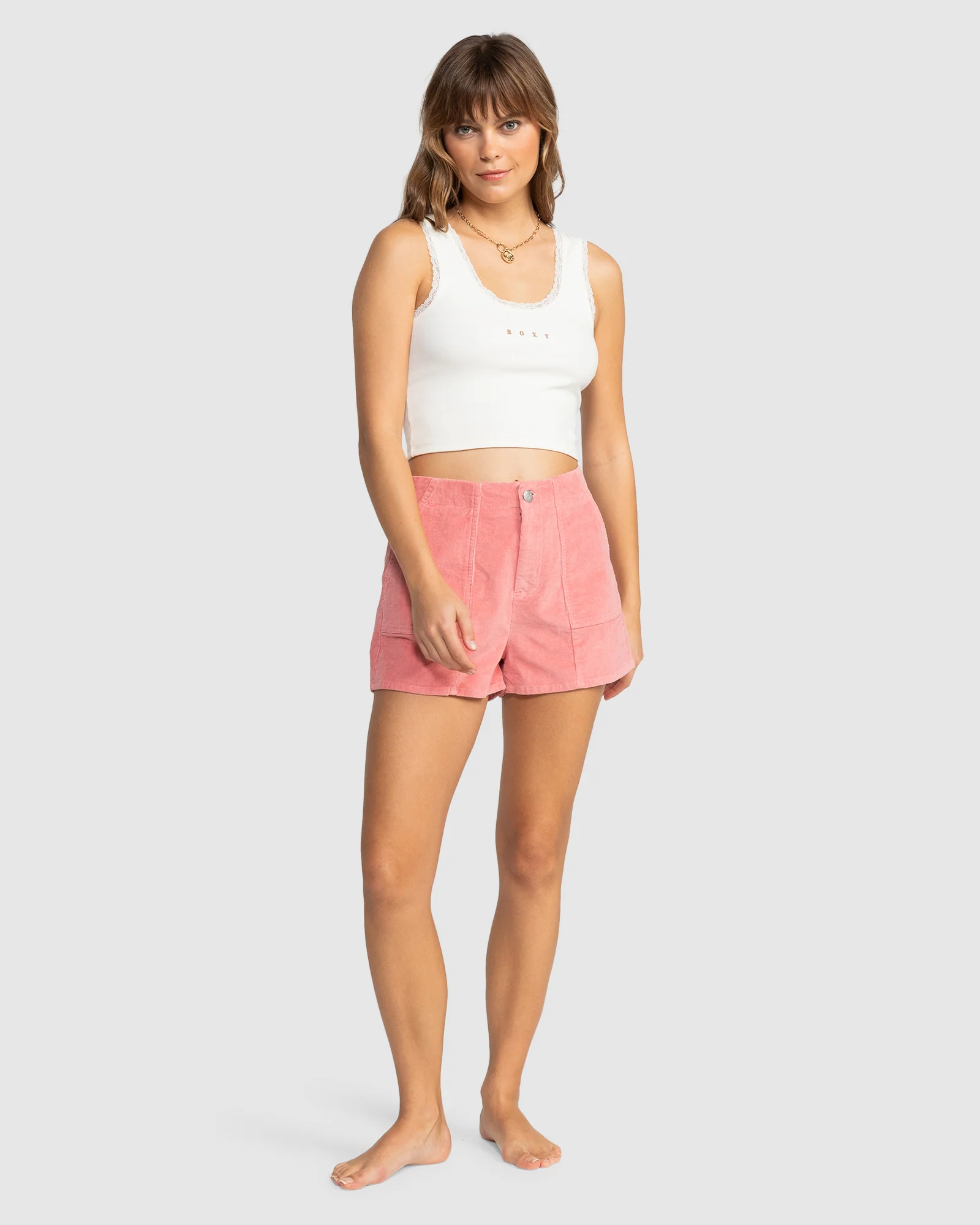 Womens Roxy Lace Lacy Tank Top - Image 5