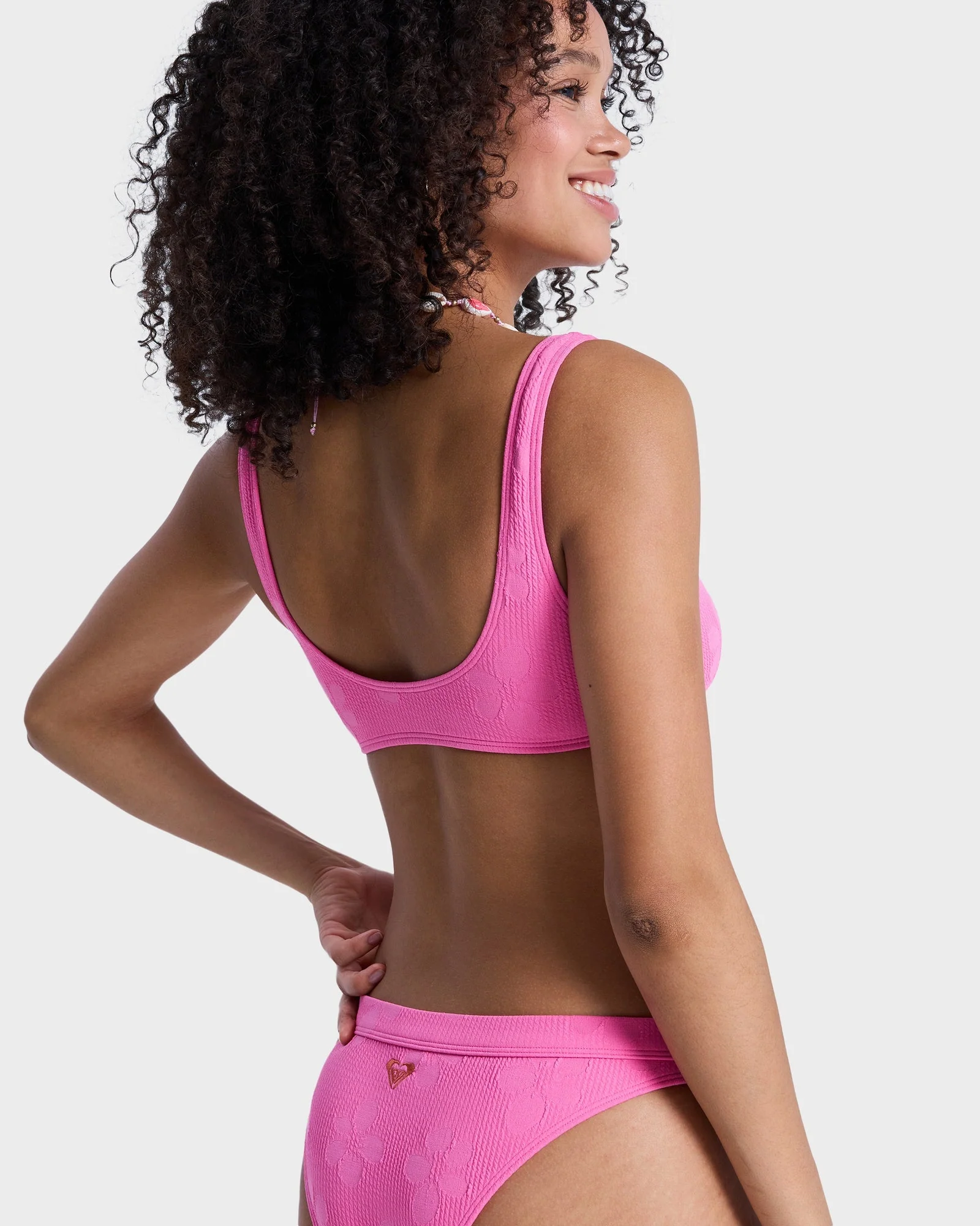 Womens Roxy Paradise Bralette Bikini Top - Image 2