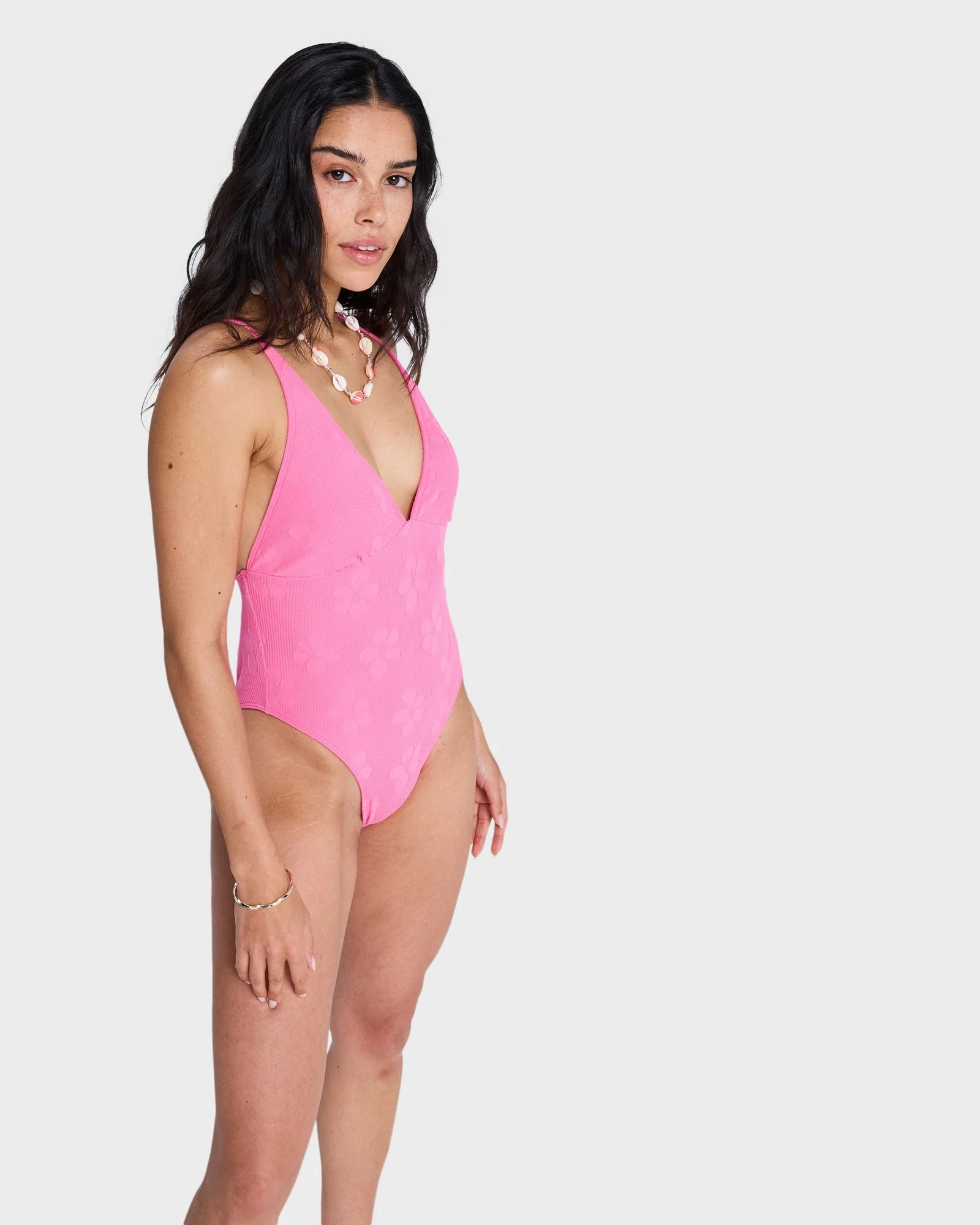 Womens Roxy Paradise One Piece Swimsuit - Image 3