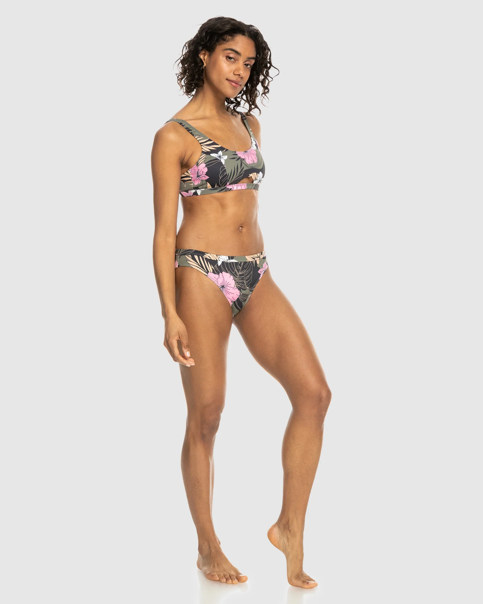 Womens Roxy Pro Hipster Hipster Bikini Bottoms - Image 4