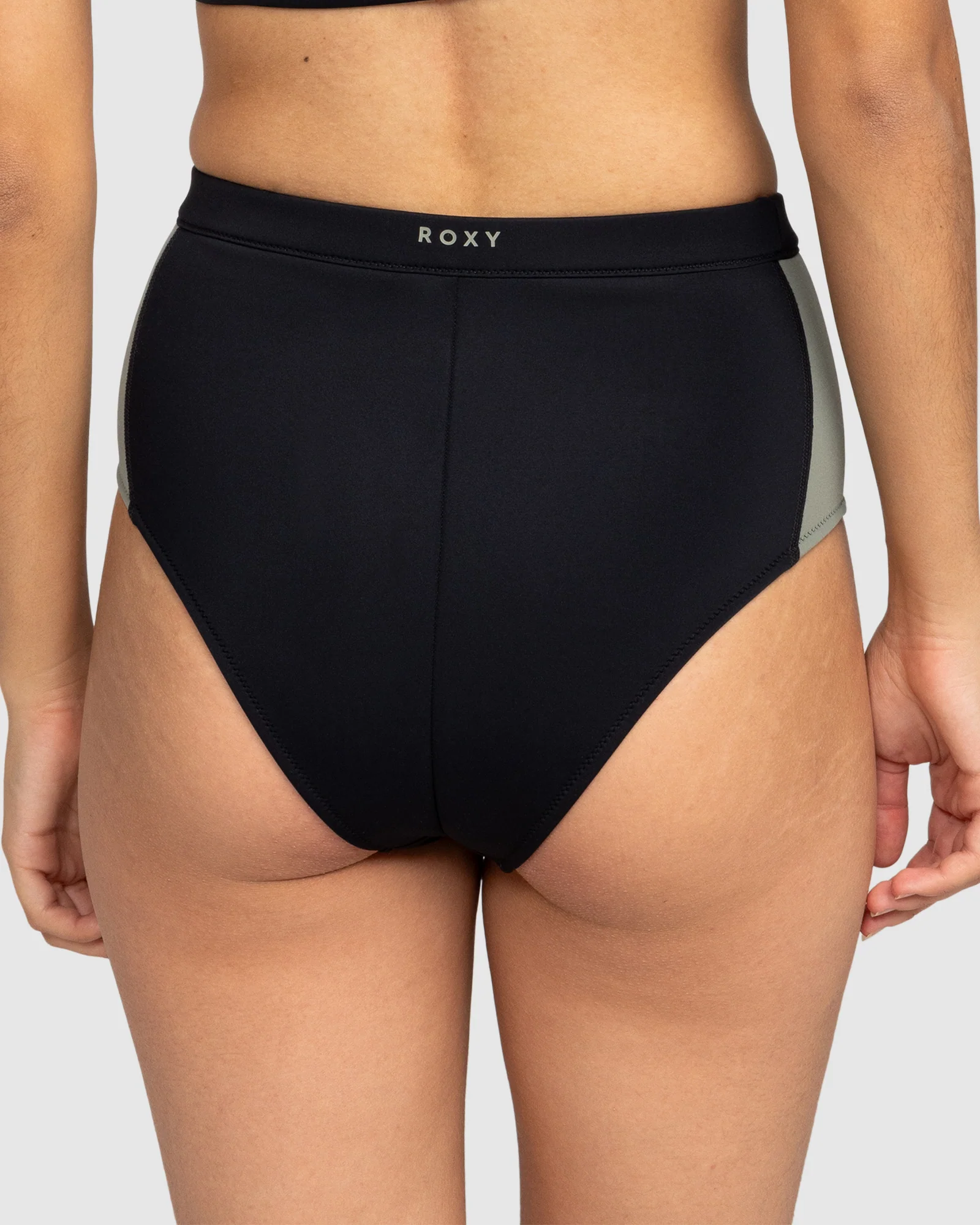 Womens Roxy Pro Wave High Waist Bikini Bottom - Image 3