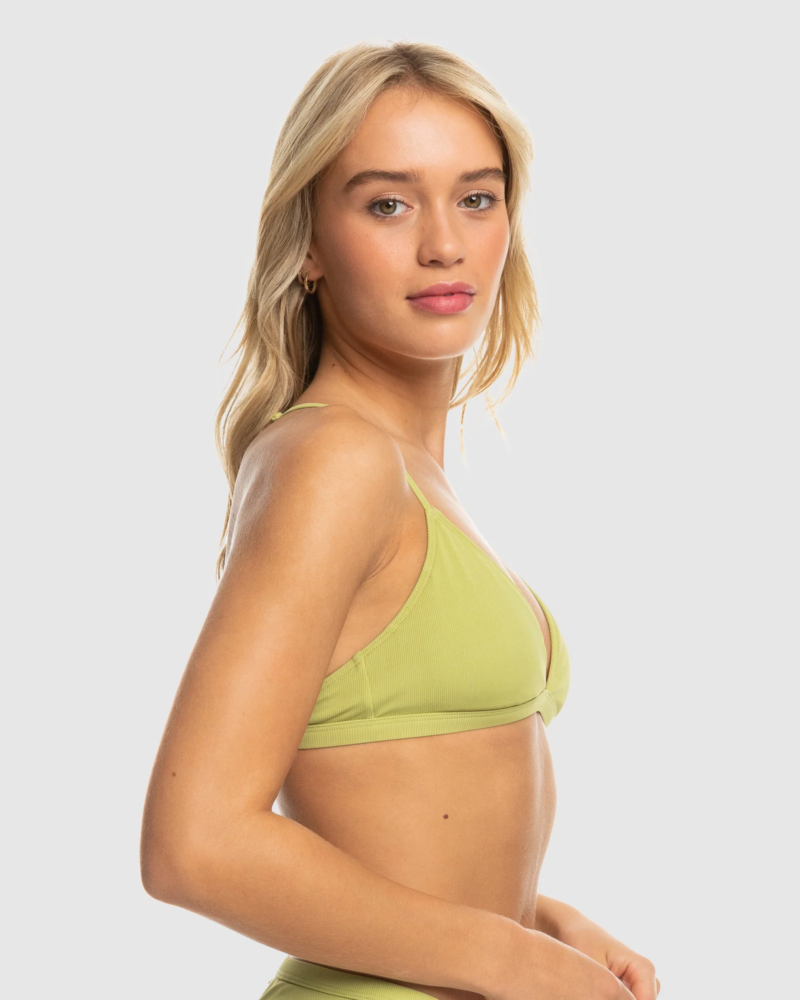 Womens Roxy Pro The Cut Back Triangle Bikini Top - Image 2