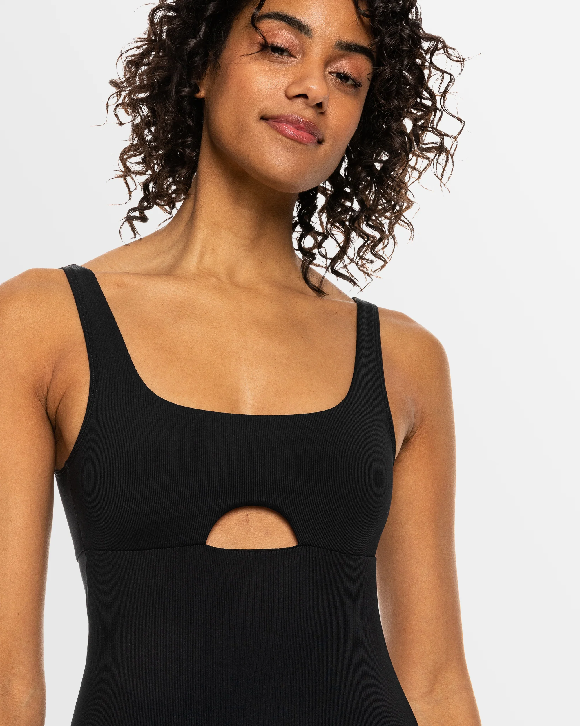 Womens Roxy Pro The Double Line One Piece Swimsuit - Image 3