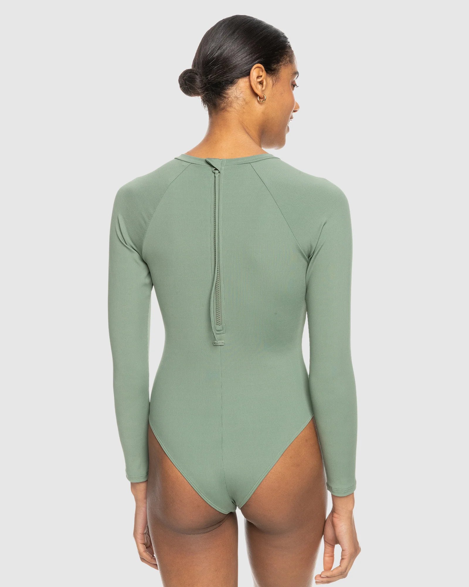 Womens Roxy Pro The Overhead Long Sleeve One Piece Swimsuit - Image 3
