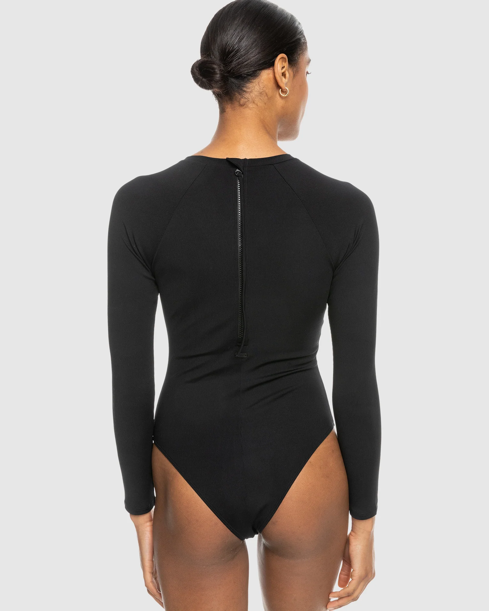 Womens Roxy Pro The Overhead Long Sleeve One Piece Swimsuit - Image 3