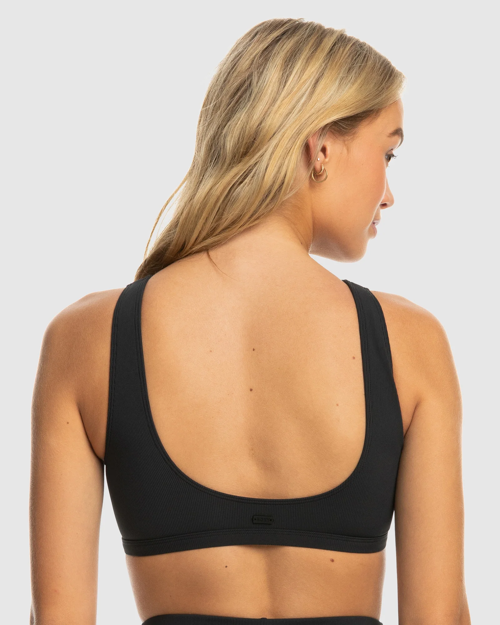Womens Roxy Pro The Pop Up Crop Top - Image 3