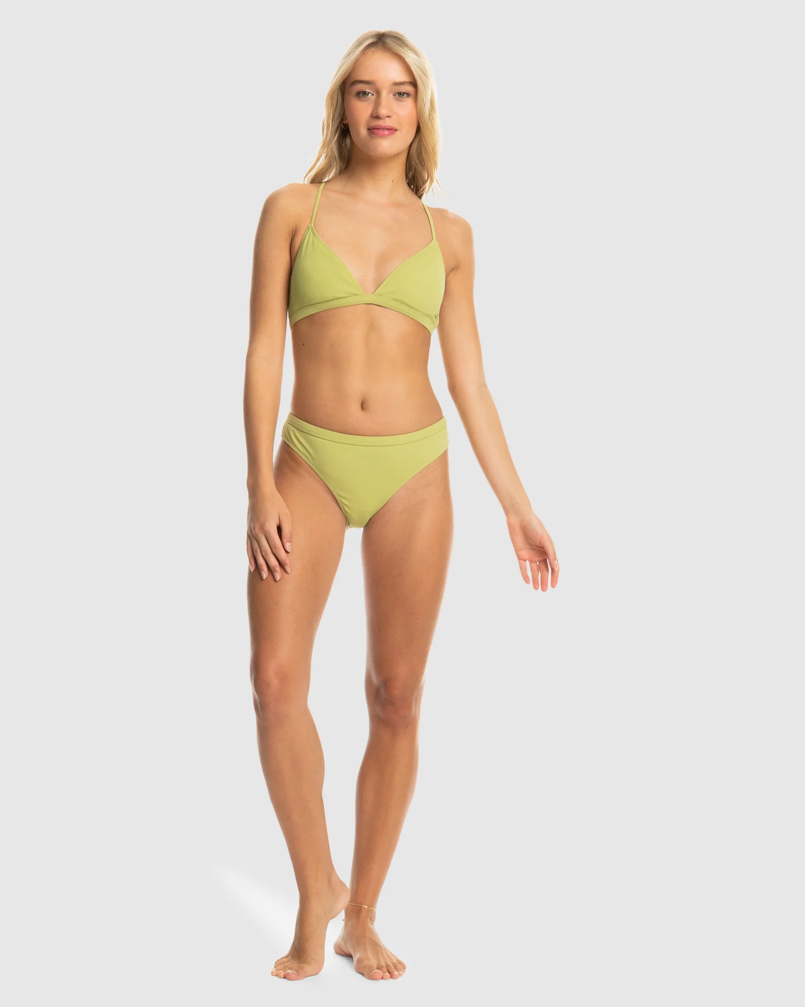 Womens Roxy Pro The Snap Turn Cheeky Bikini Bottom - Image 5
