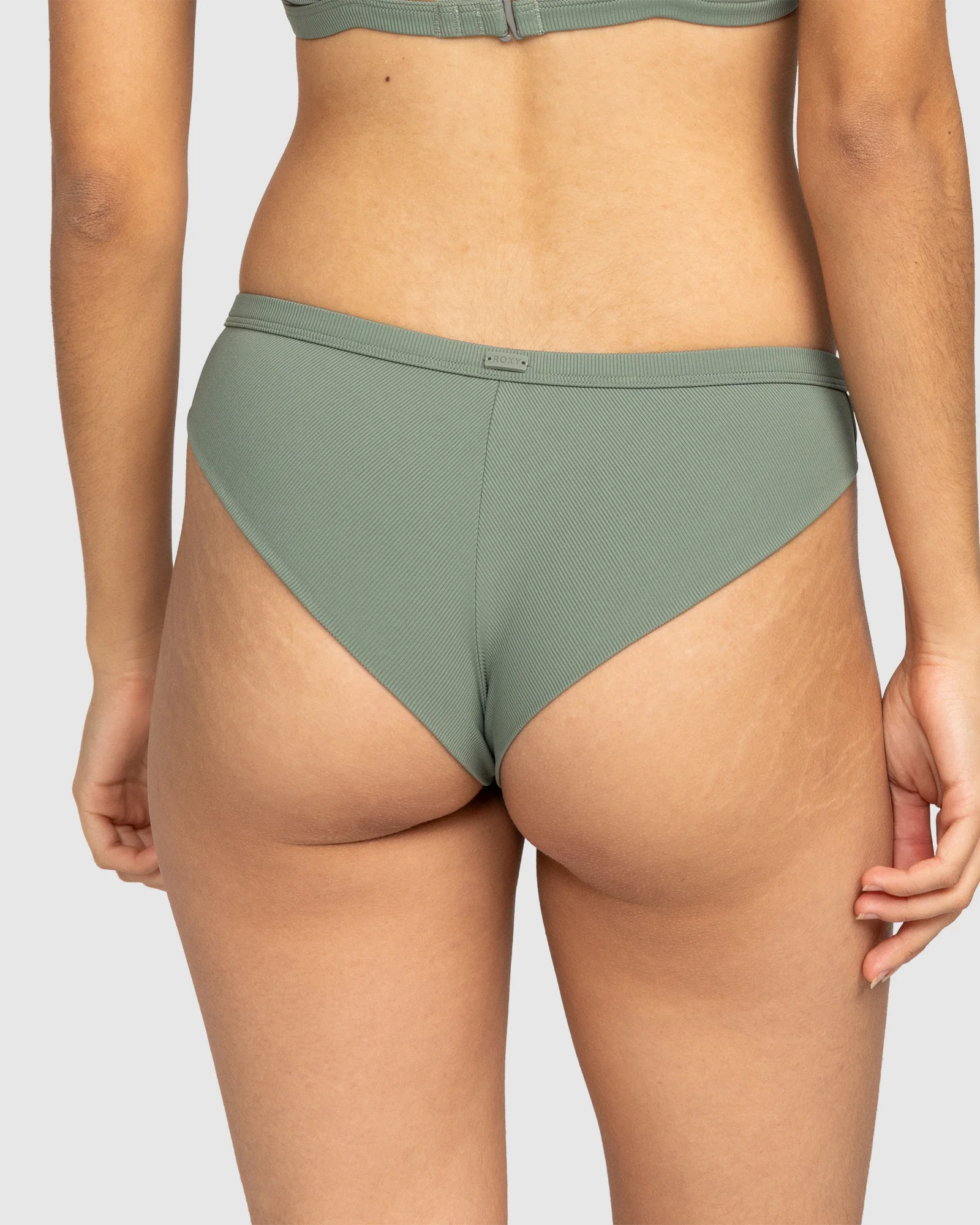 Womens Roxy Pro The Snap Turn Cheeky Bikini Bottom - Image 3