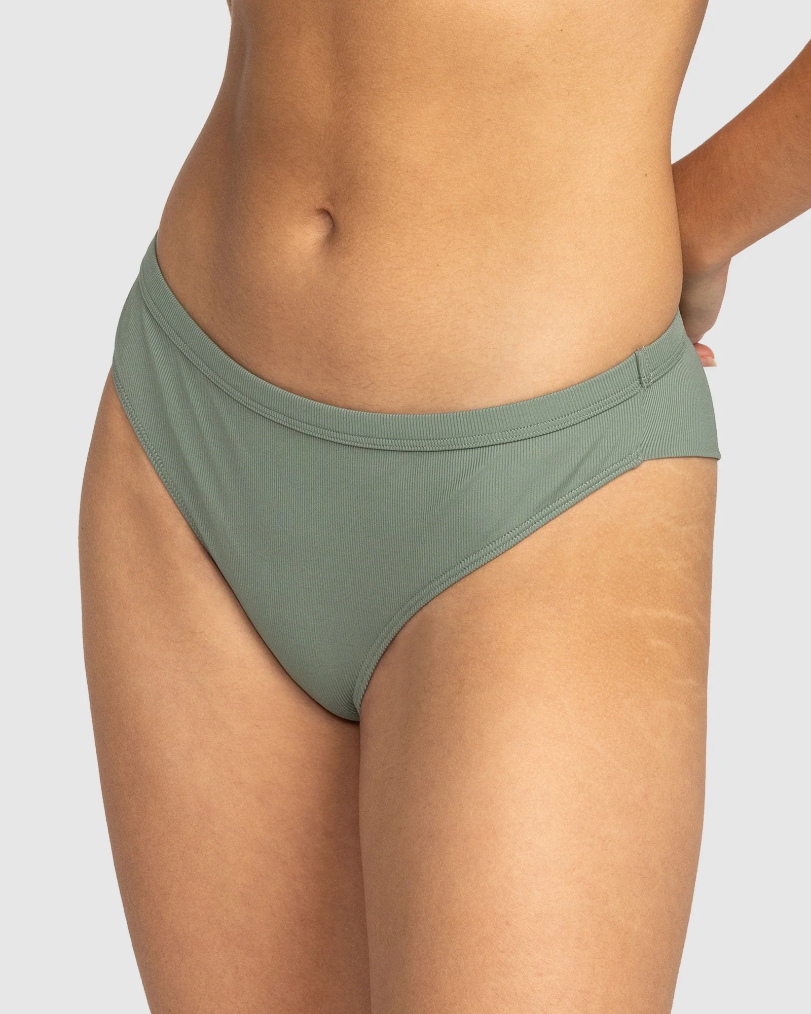 Womens Roxy Pro The Snap Turn Cheeky Bikini Bottom - Image 4