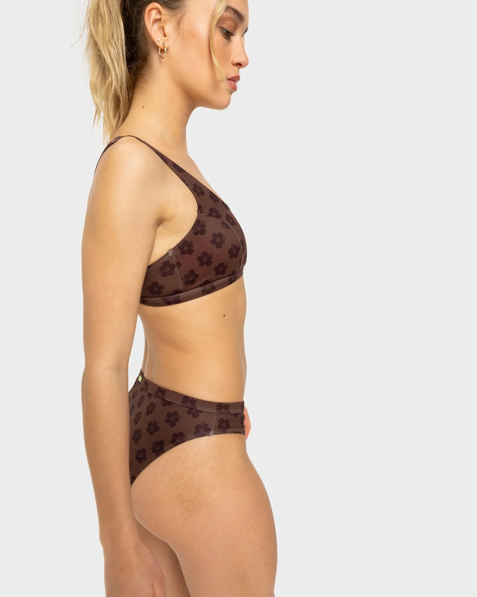 Womens Roxy Pro The Tilt Shift Bikini Top - Image 2