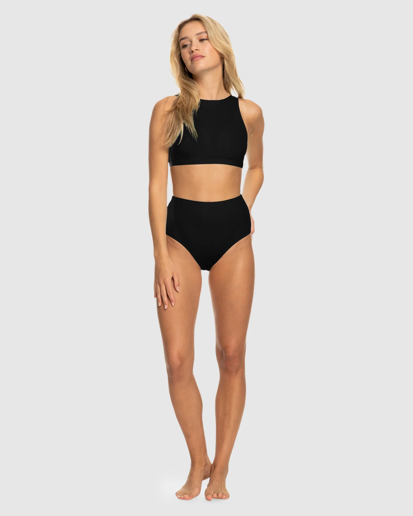 Womens Roxy Pro The Up Surge Shorty Bikini Bottom - Image 4