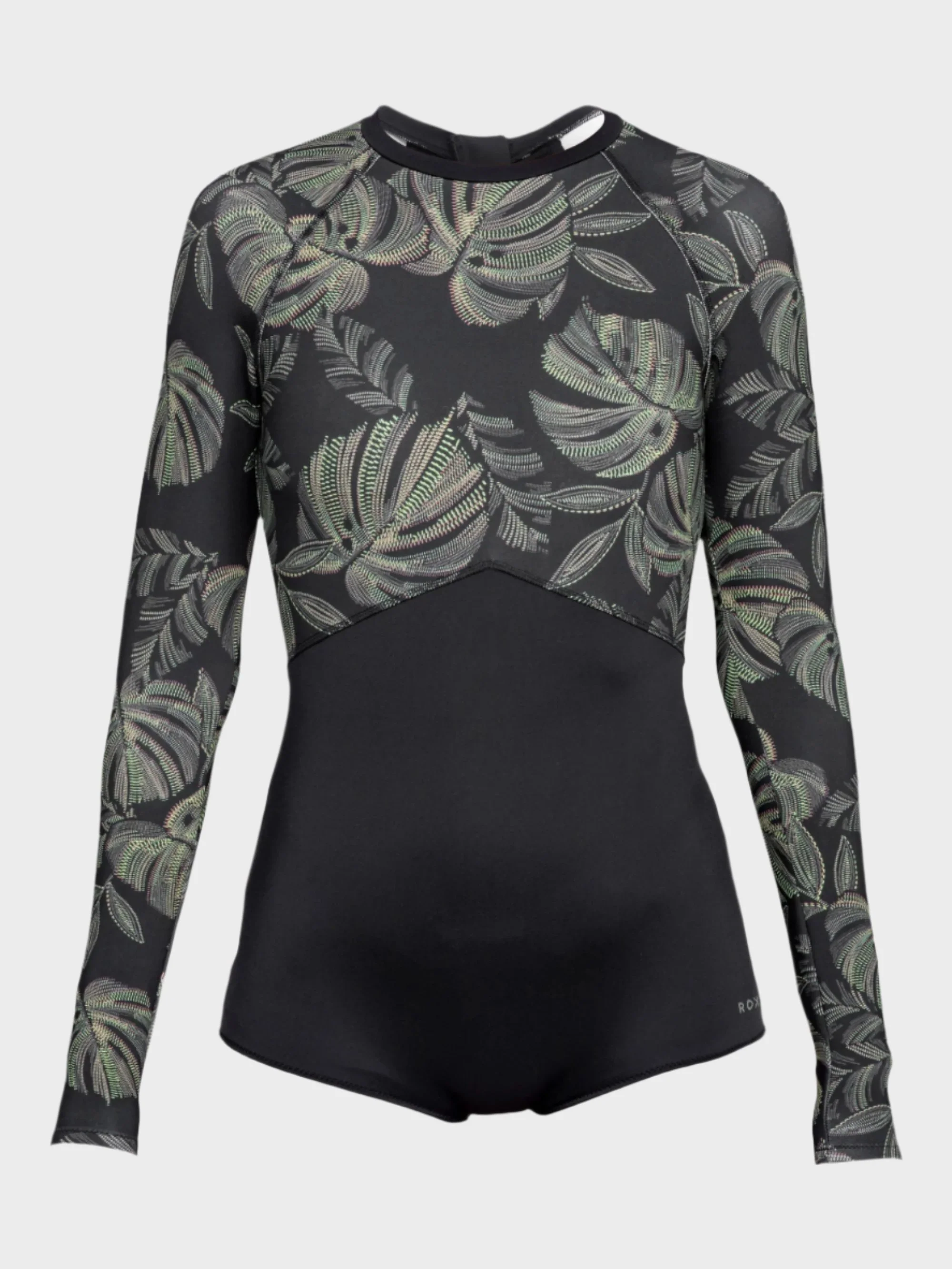 Womens Roxy Pro Wave Long Sleeve One Piece Swimsuit - Image 7