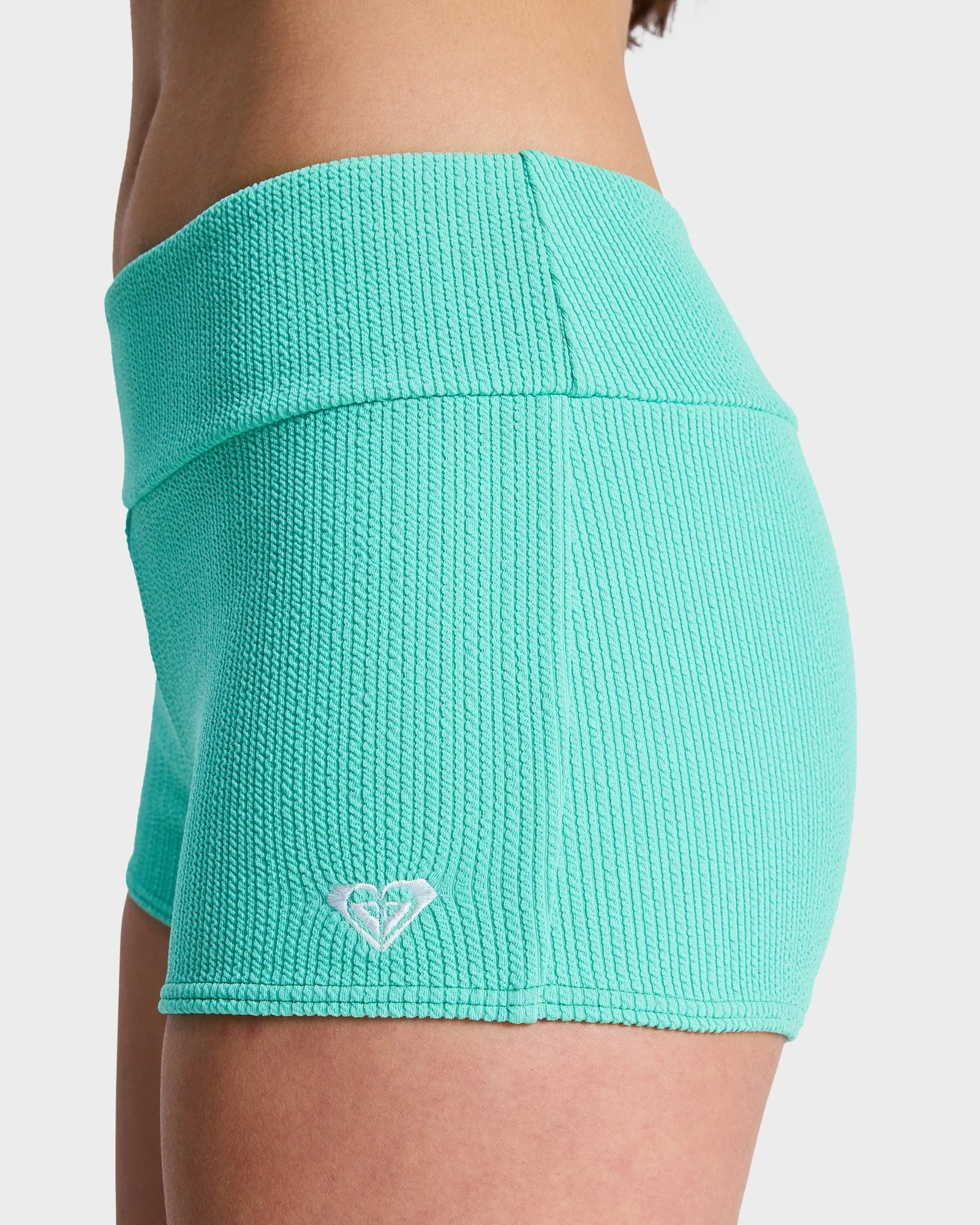Womens Roxy Sunshine High Rise Boyleg Bikini Bottom - Image 4