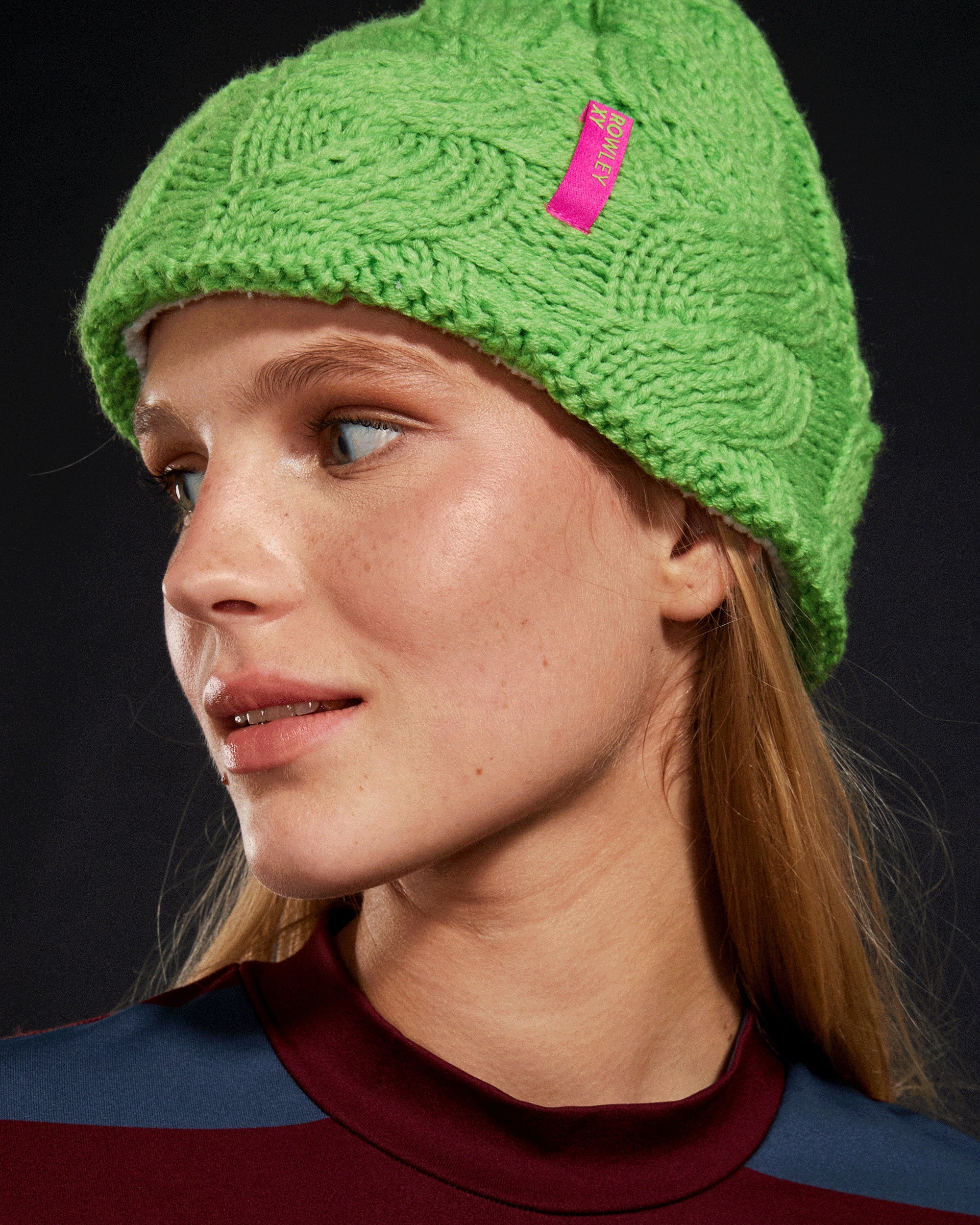 Womens Roxy X Rowley Beanie - Image 4