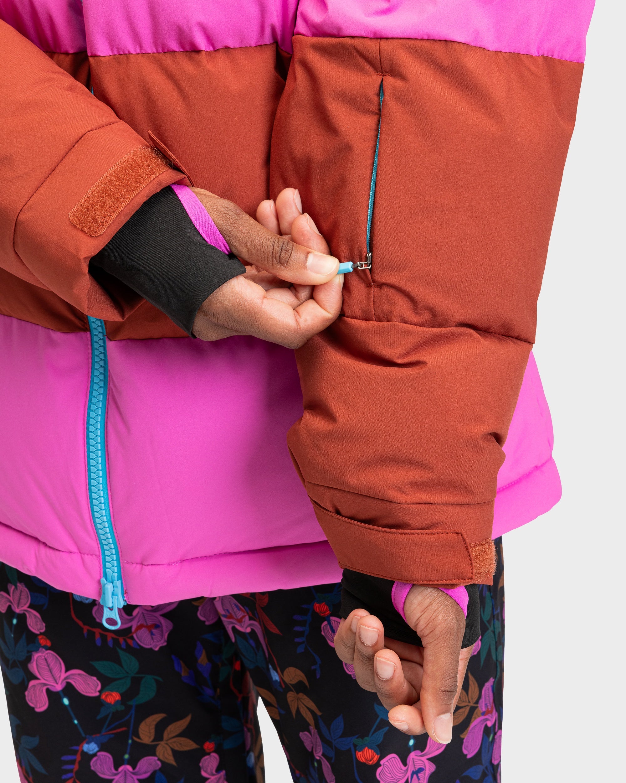 Womens Roxy X Rowley Block Puffer Snow Jacket - Image 9