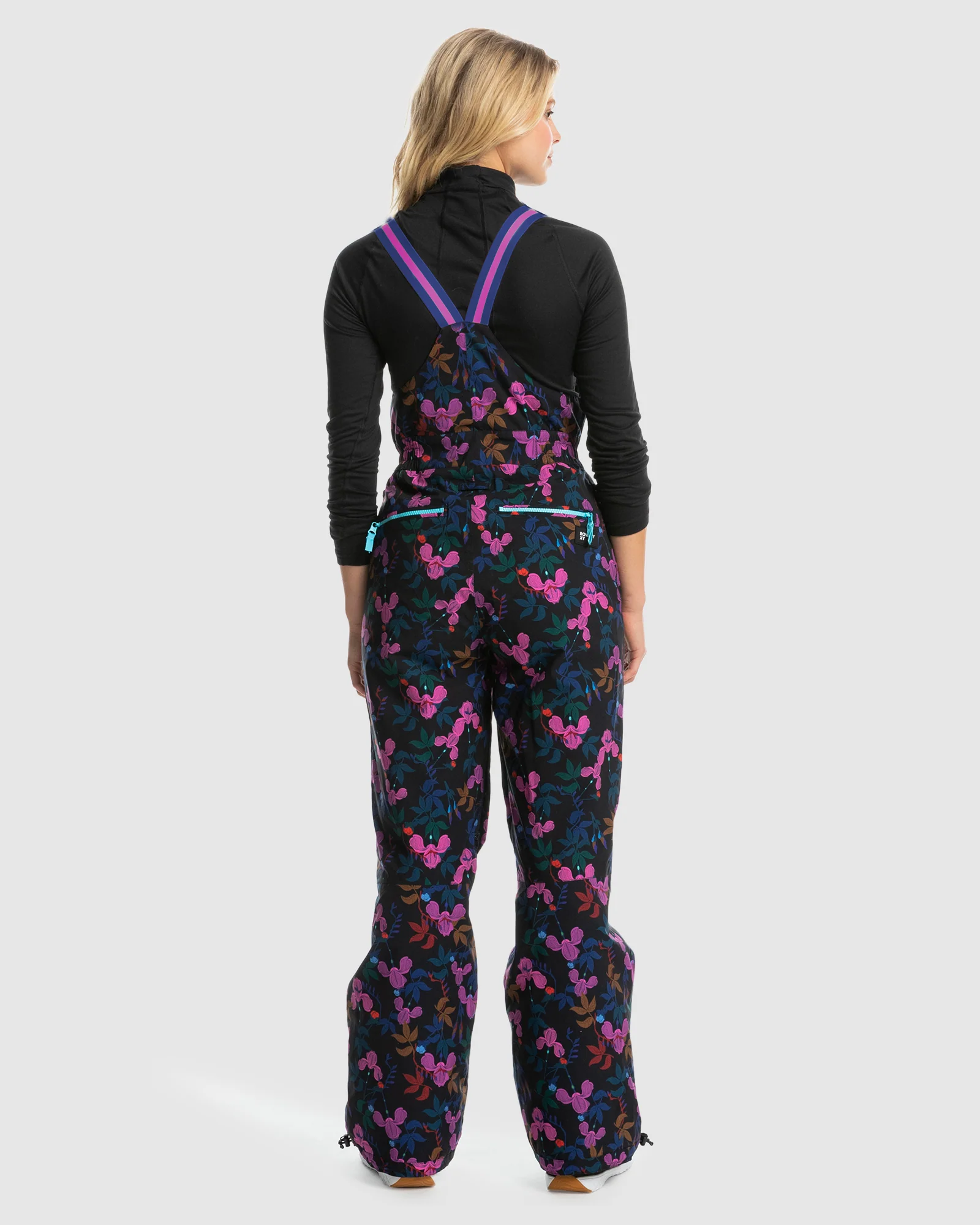 Womens Roxy X Rowley Insulated Bib Snow Pants - Image 2