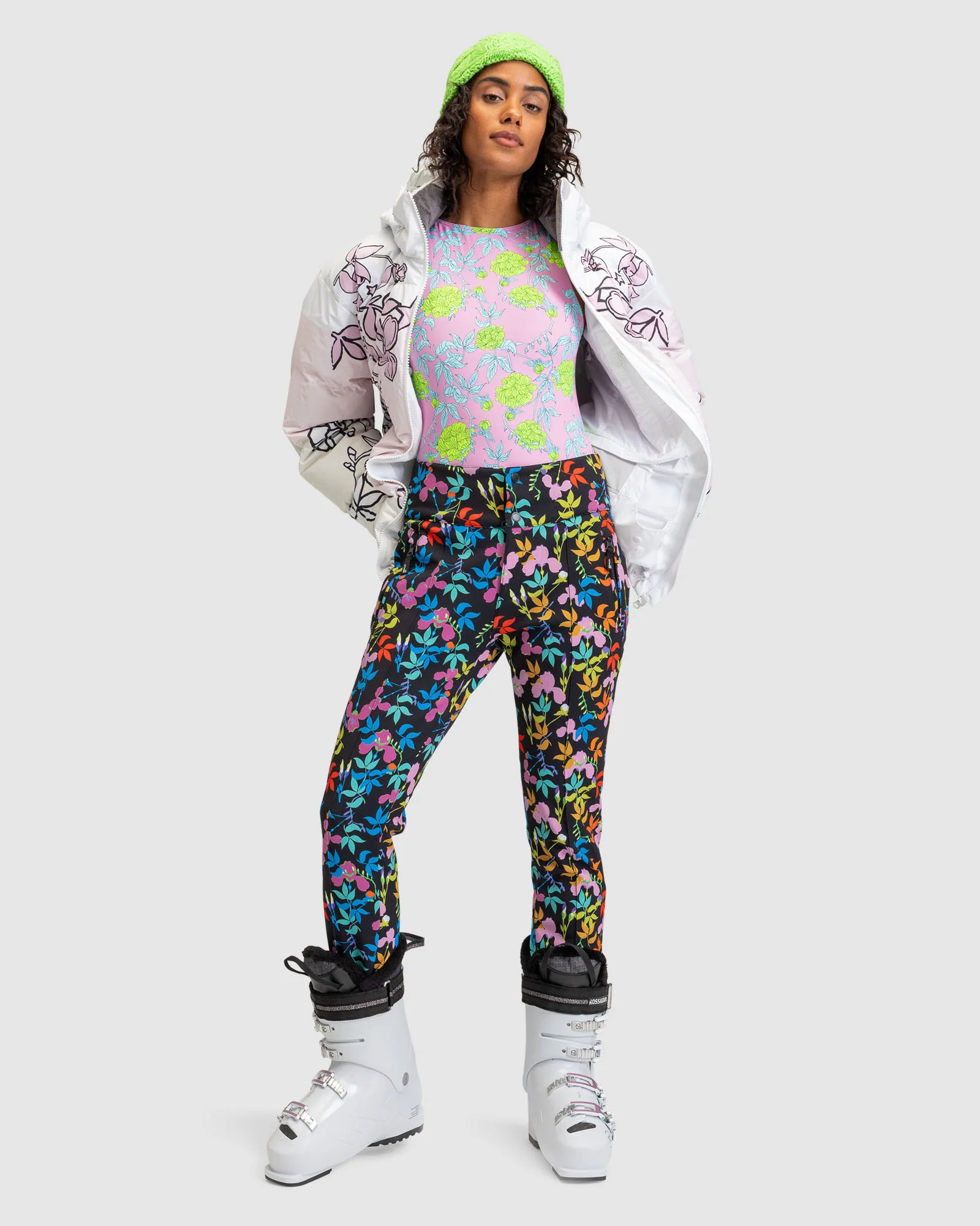 Womens Roxy X Rowley Puffer Snow Jacket - Image 5