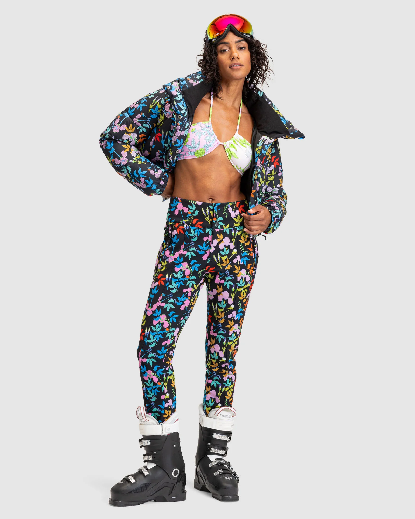 Womens Roxy X Rowley Short Puffer Jk Jackets - Image 5