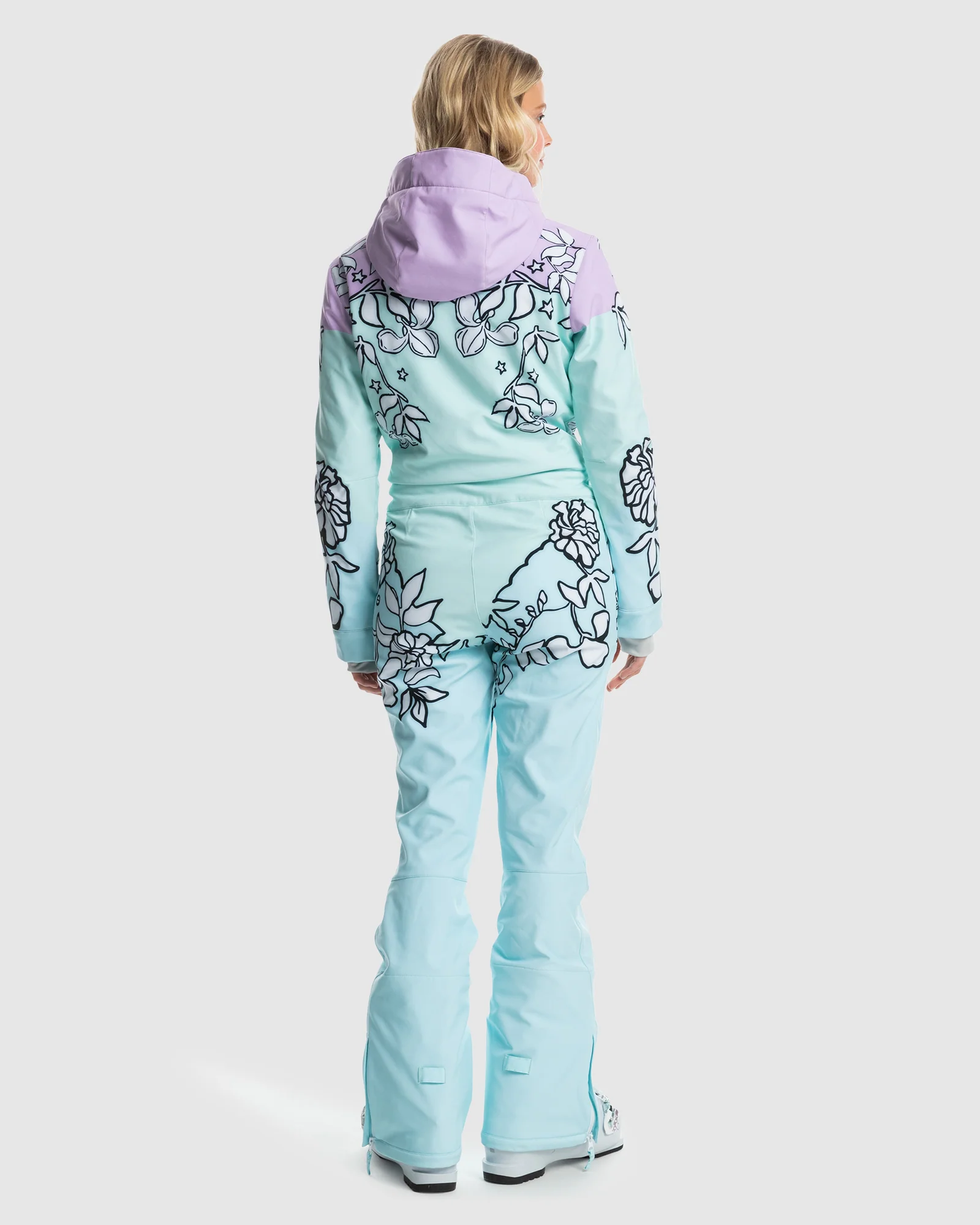 Womens Roxy X Rowley Ski Suit Snowsuit - Image 2