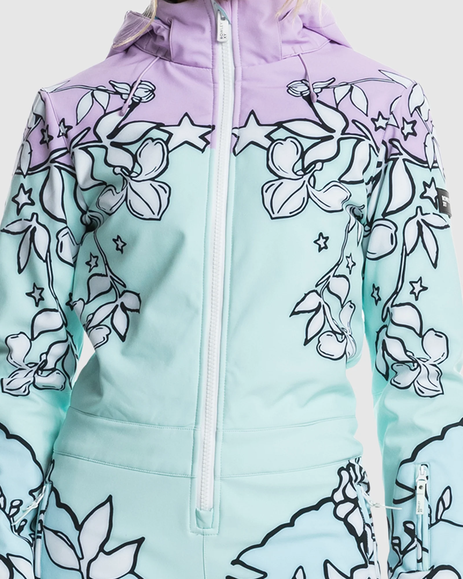 Womens Roxy X Rowley Ski Suit Snowsuit - Image 3