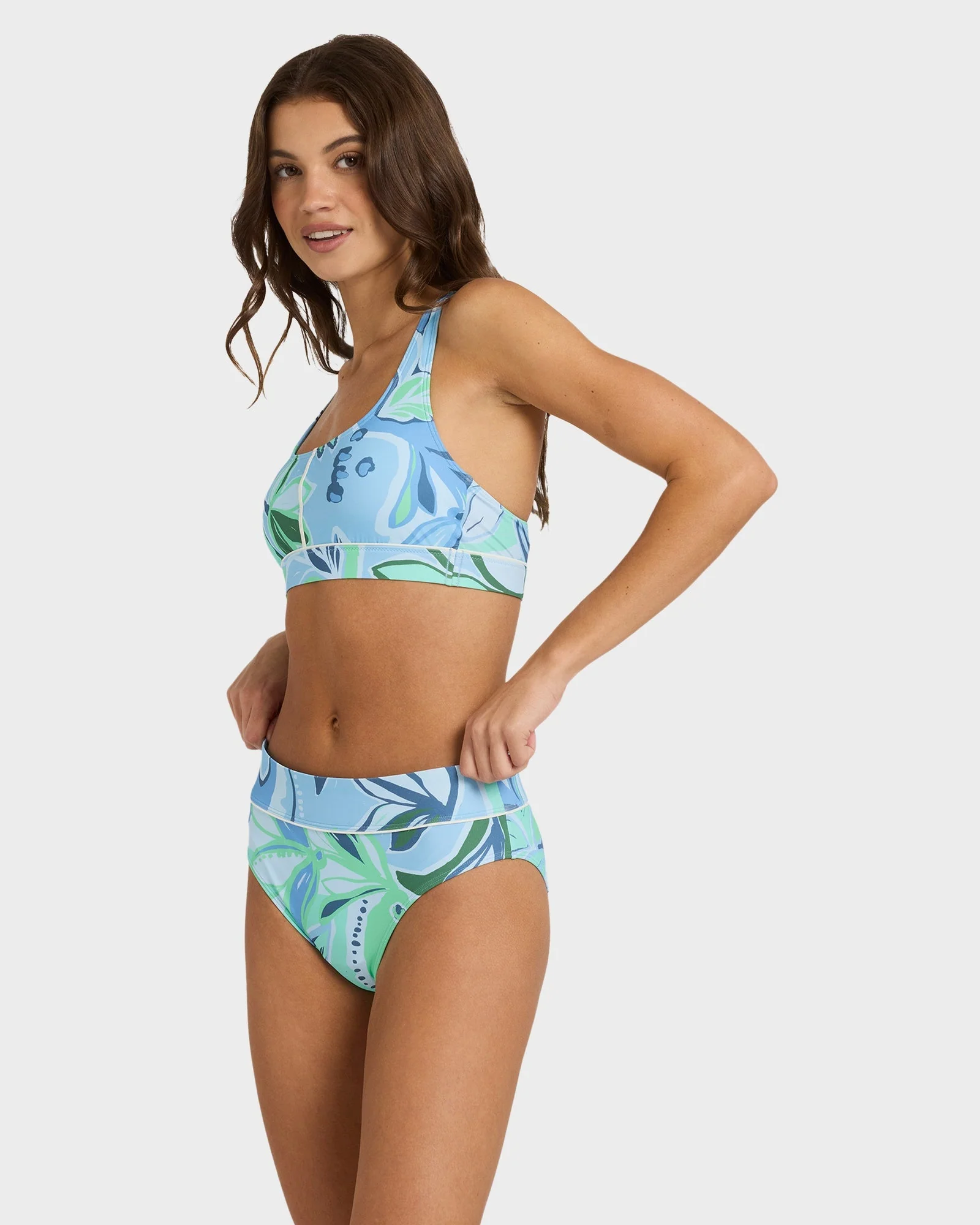 Womens Botanic Active Bikini Bottom - Image 3