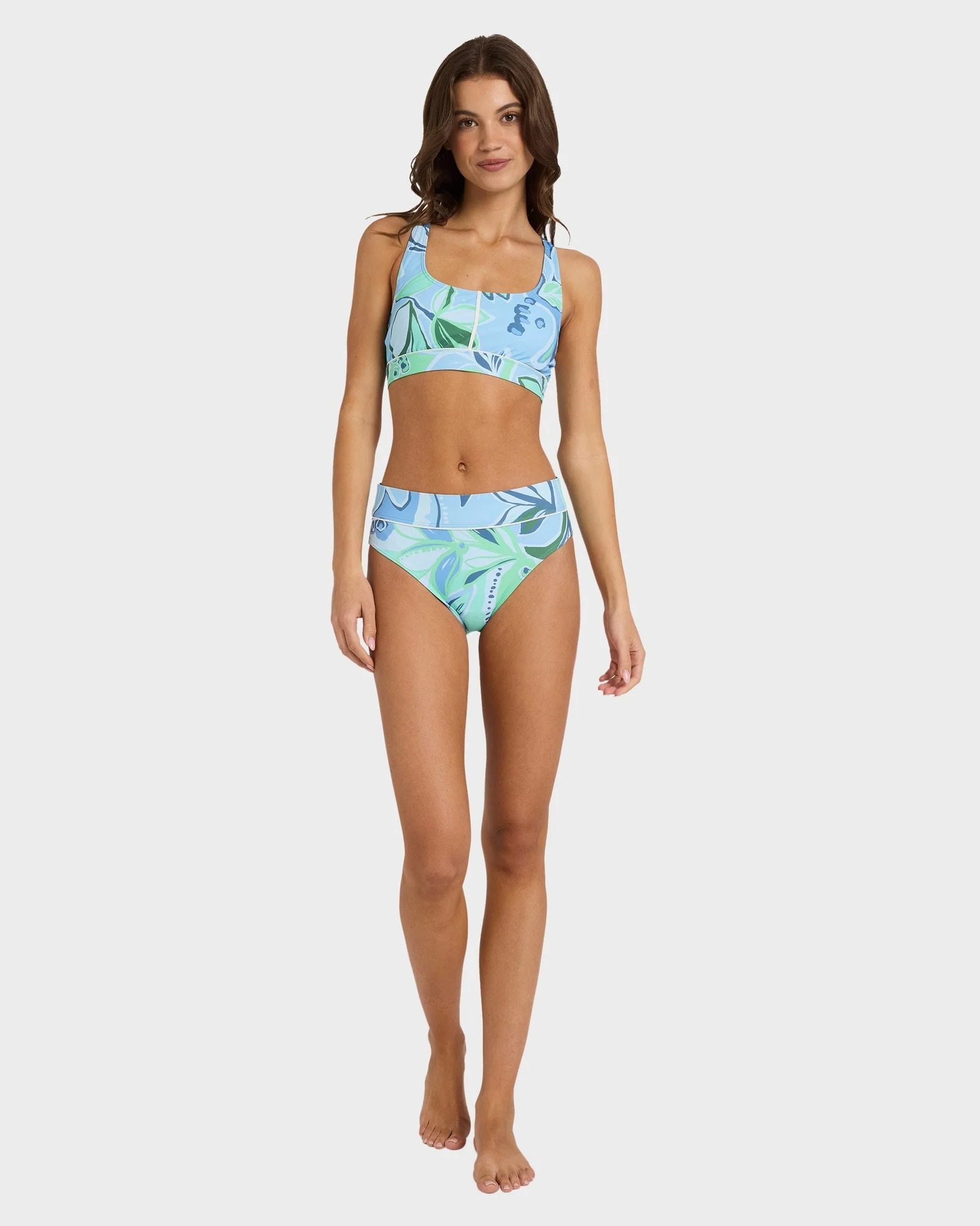 Womens Botanic Active Bikini Bottom - Image 5