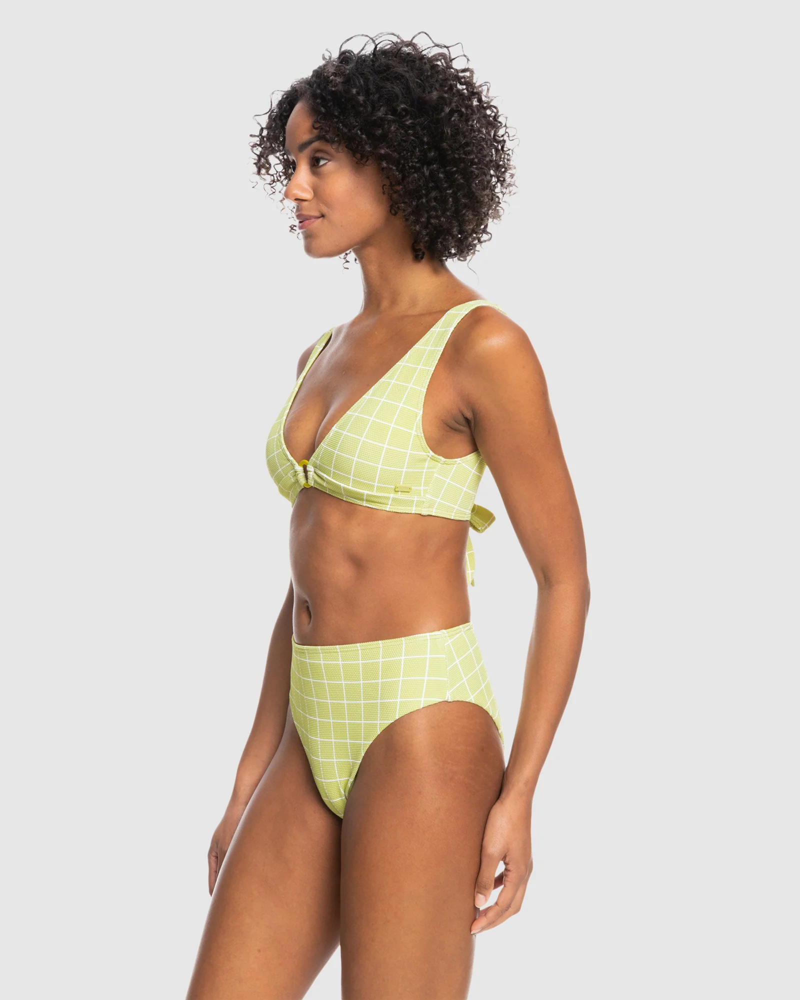 Womens Salty Shine Bikini Midw Hl Bikini Bottom - Image 2