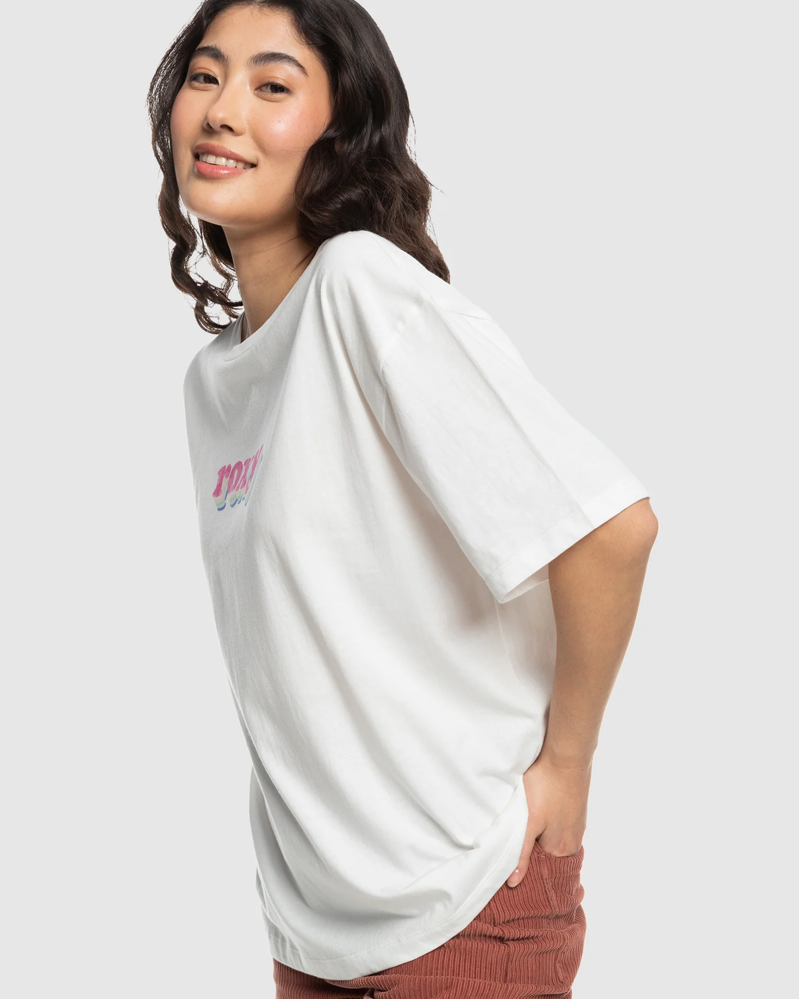 Womens Sand Under The Sky Oversized T-Shirt - Image 2