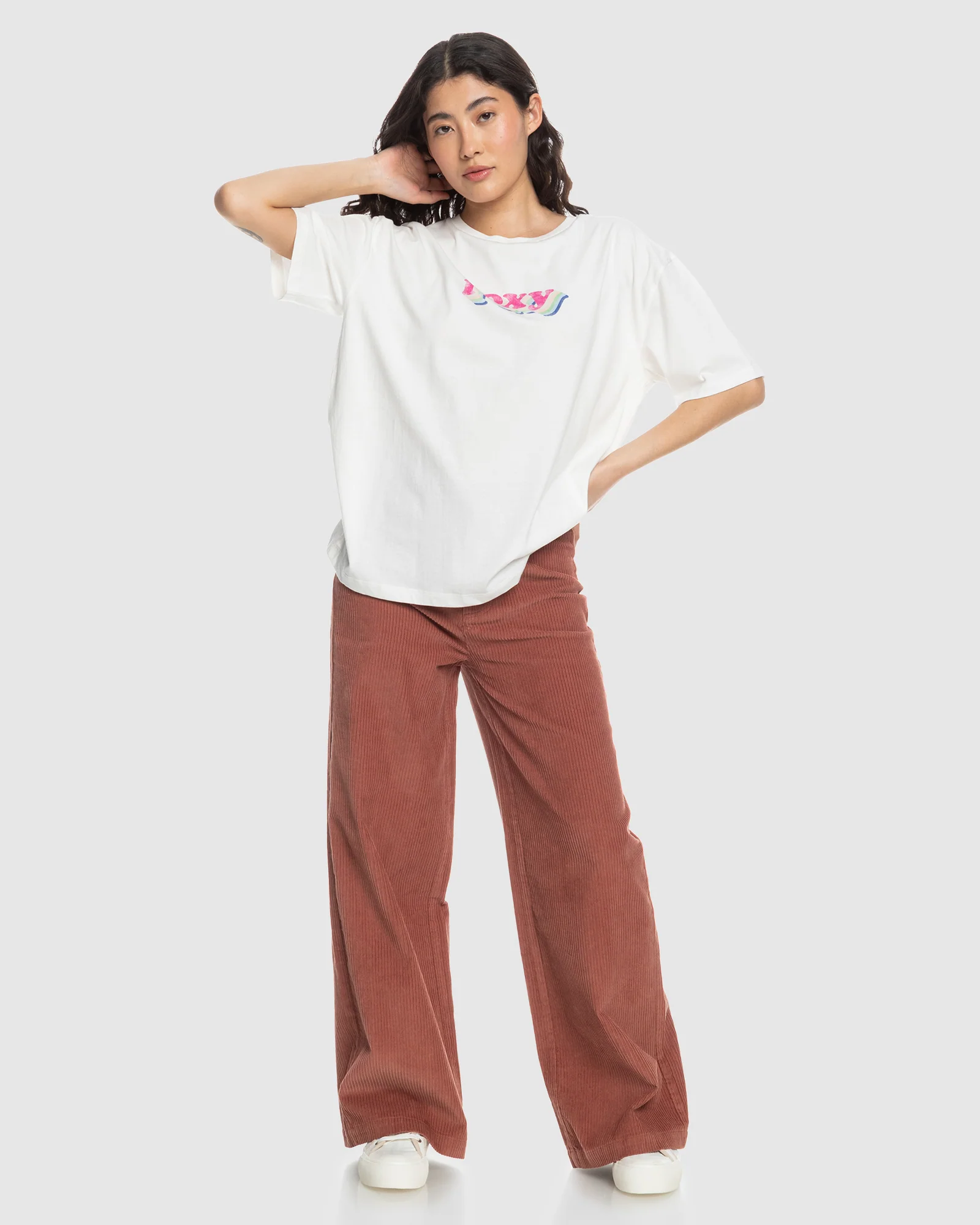 Womens Sand Under The Sky Oversized T-Shirt - Image 5