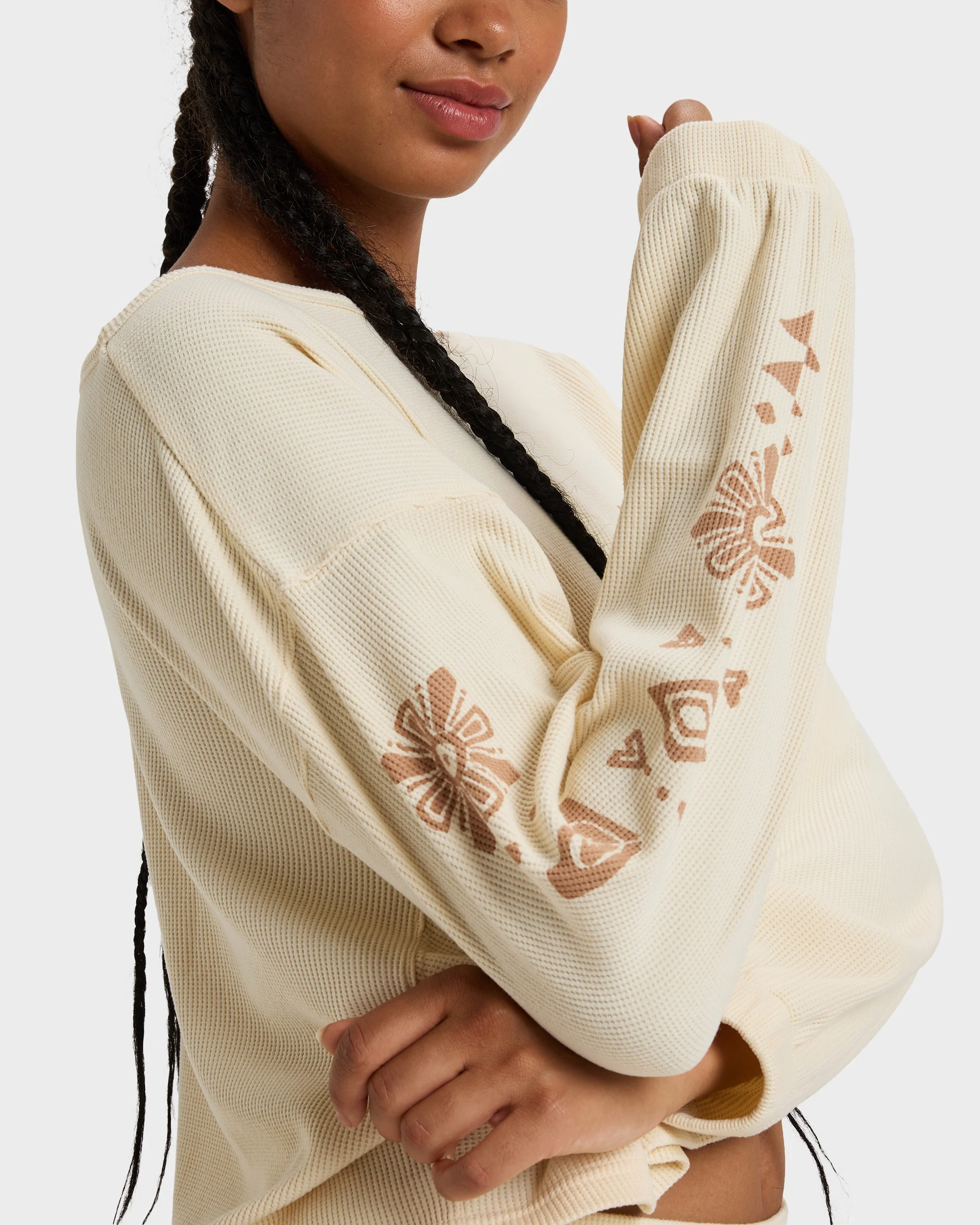 Womens Sandy Road Long Sleeve Top - Image 2