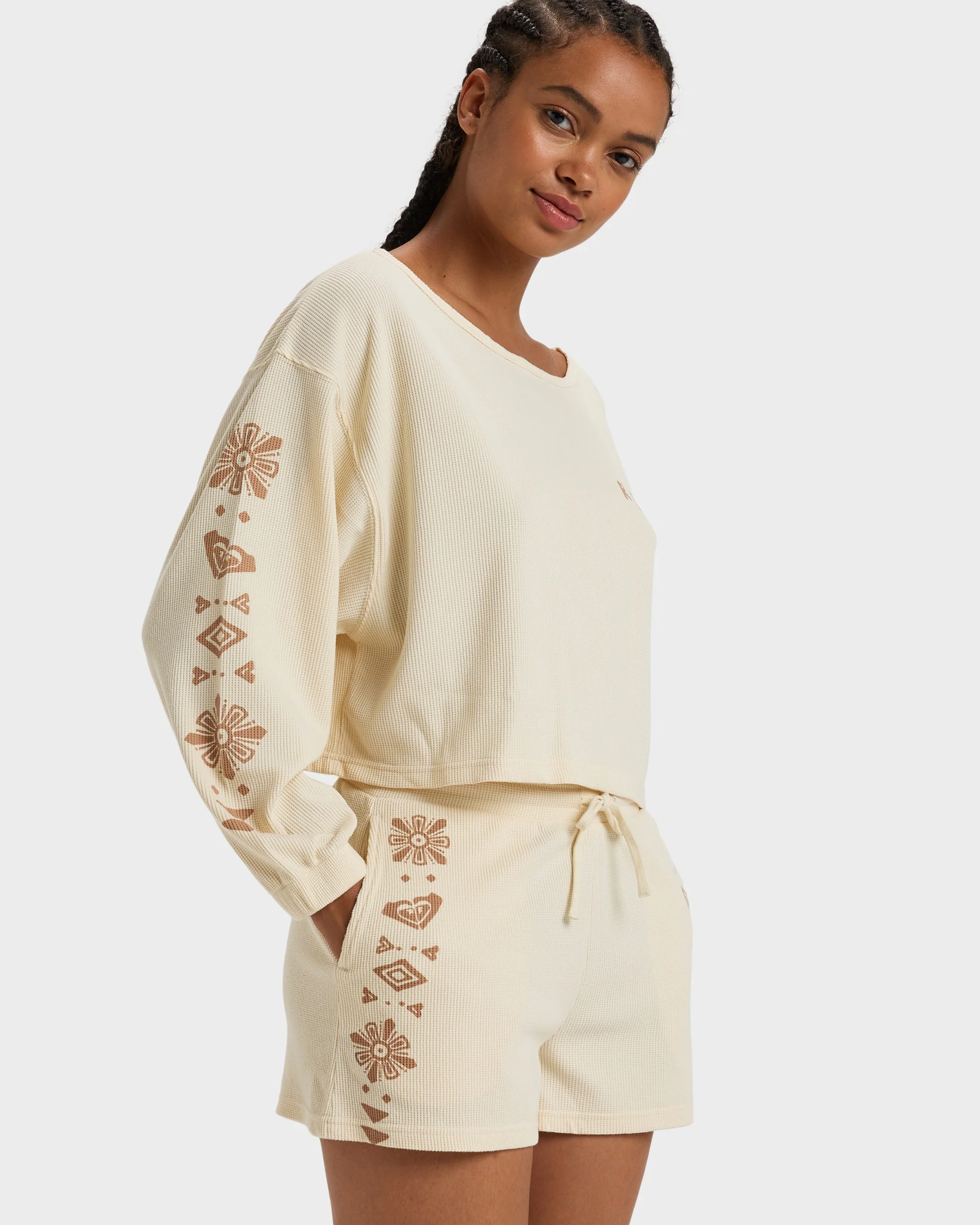 Womens Sandy Road Long Sleeve Top - Image 3