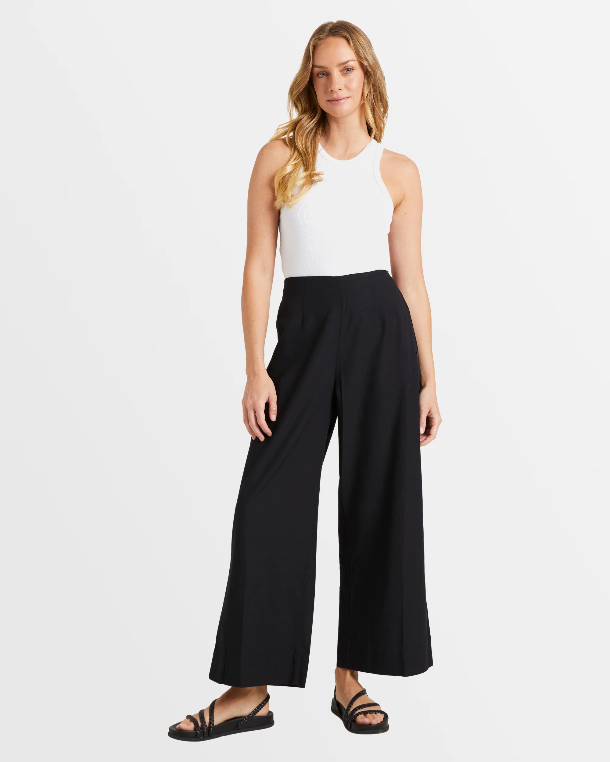 Womens Santorini Palazzo Pants - Image 5