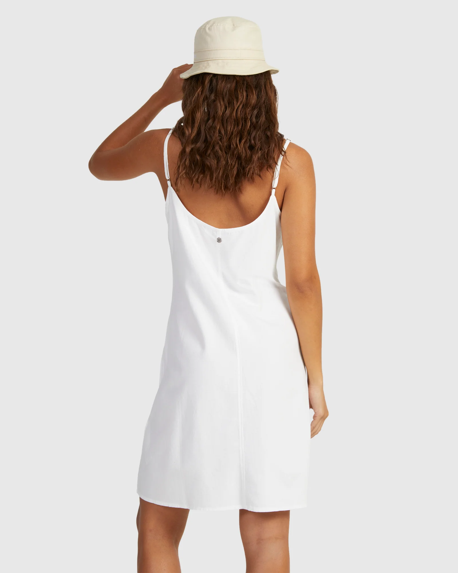 Womens Santorini Slip Dress Dress - Image 3