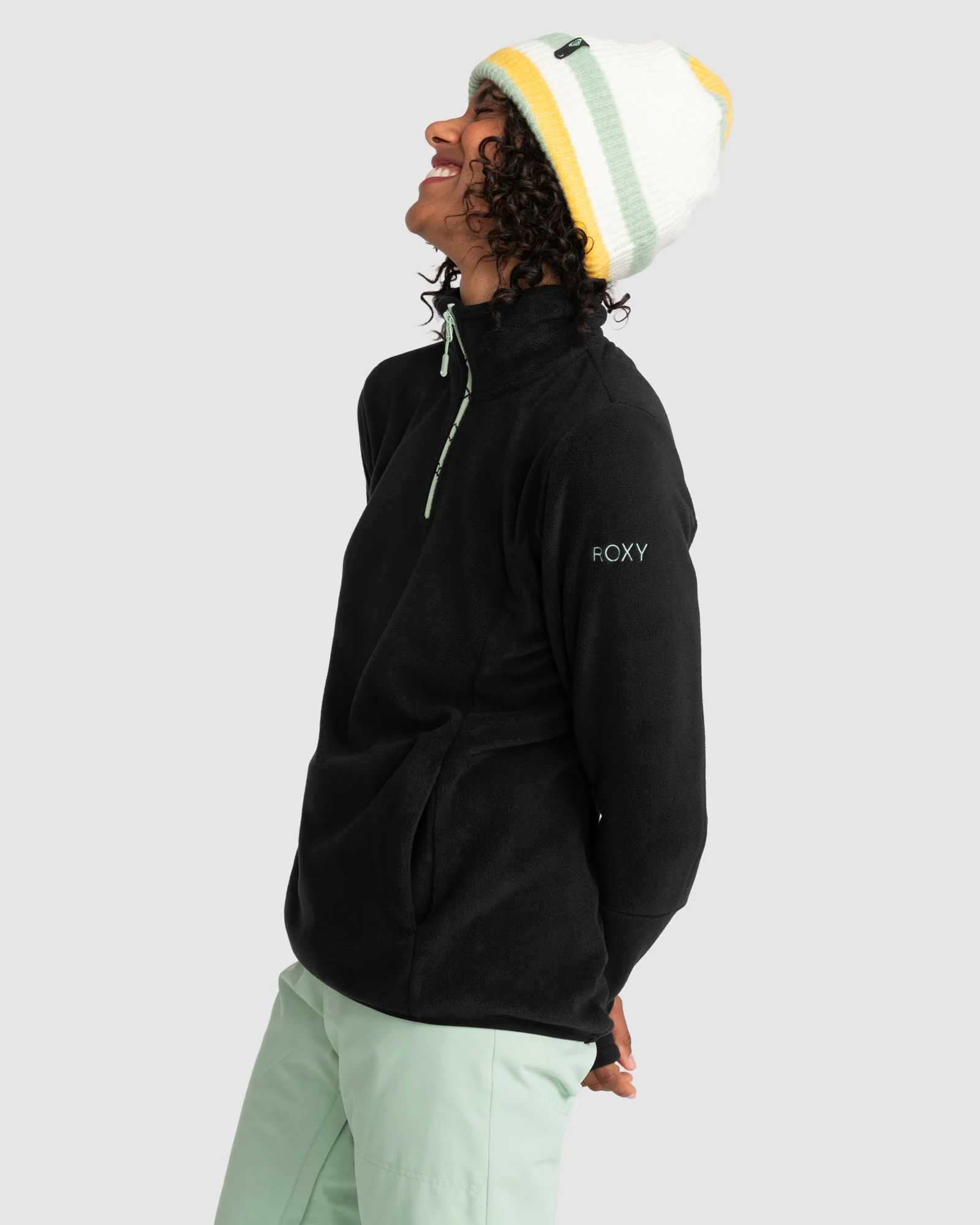 Womens Sayna Half Zip Sweatshirt - Image 2