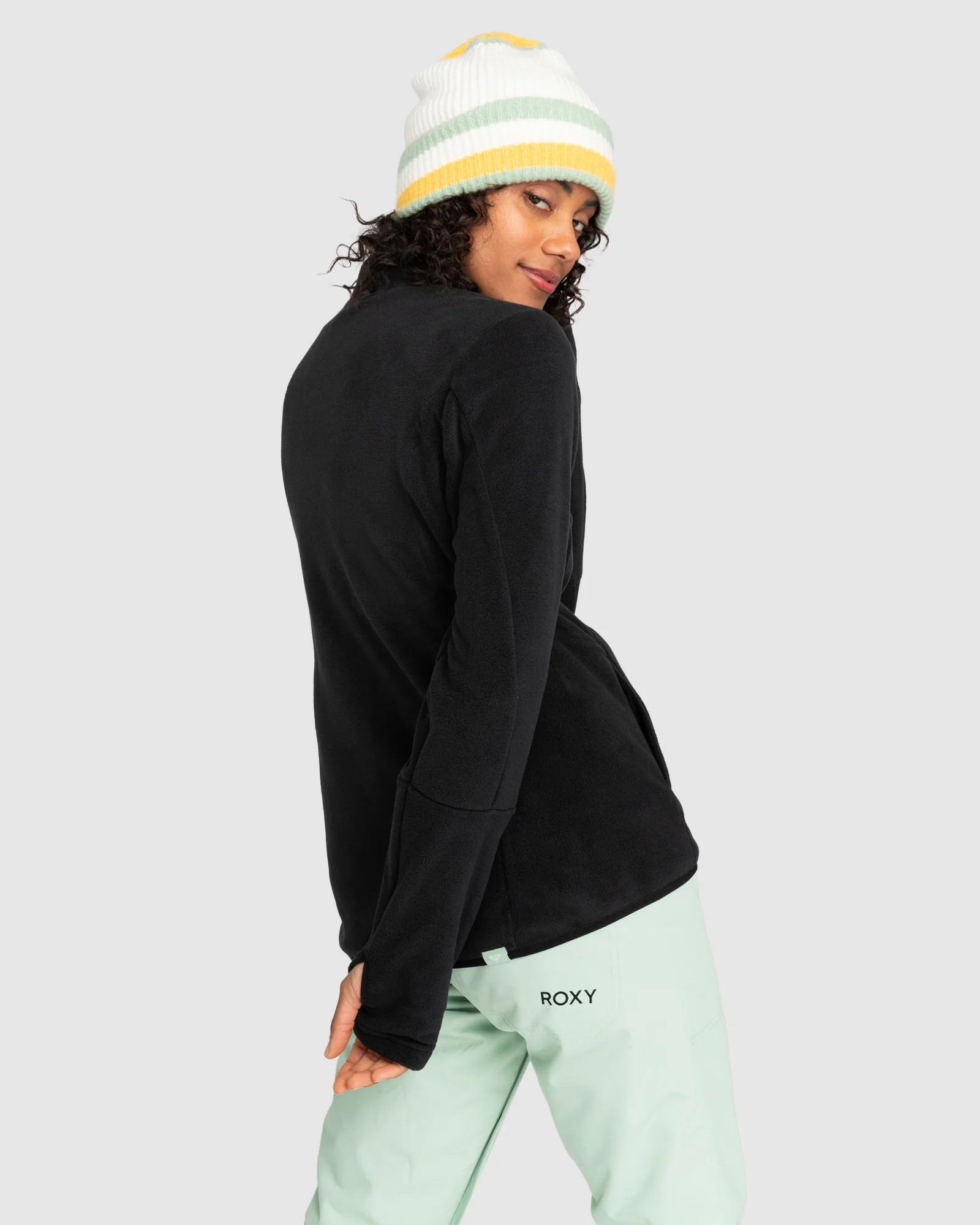 Womens Sayna Half Zip Sweatshirt - Image 3