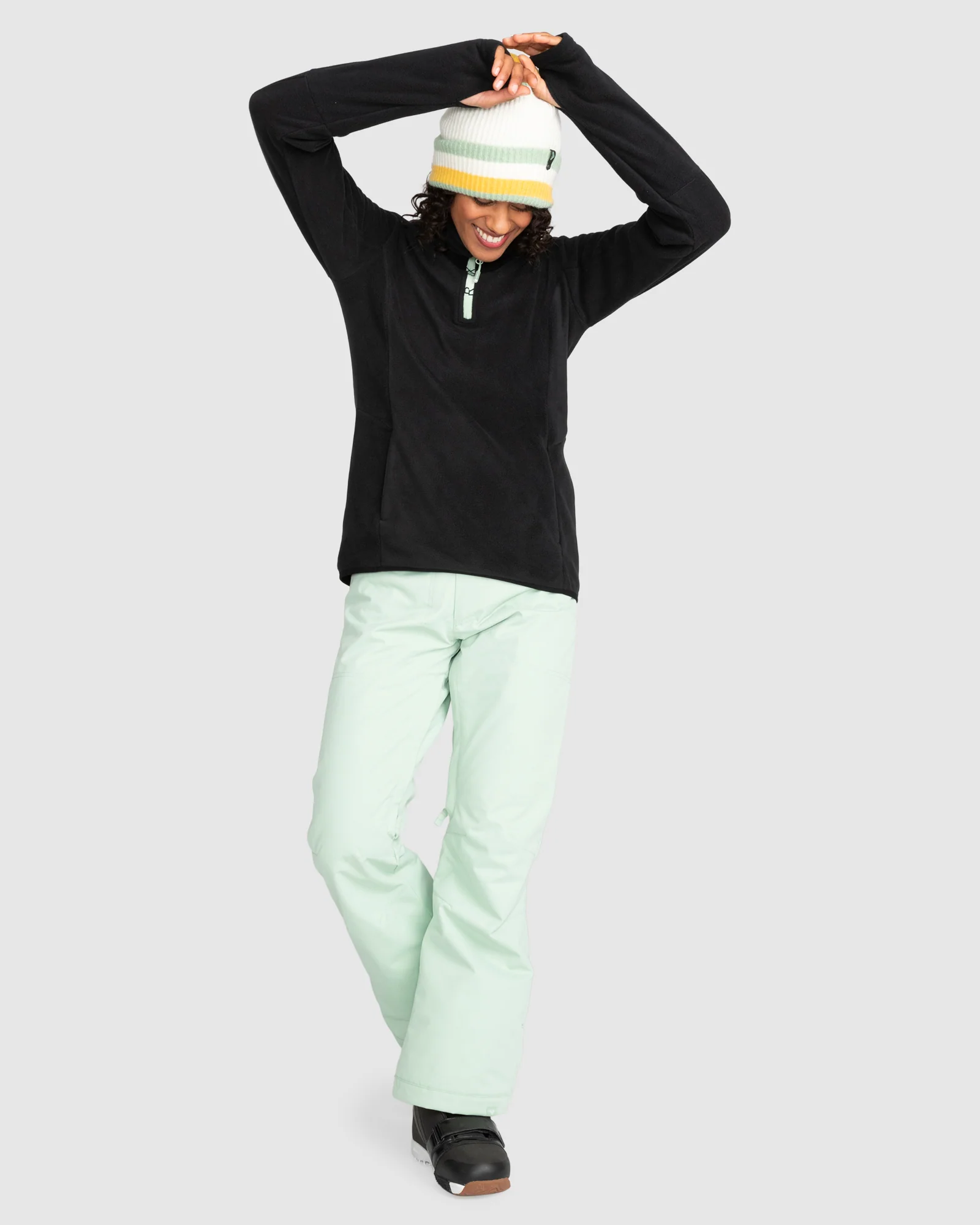 Womens Sayna Half Zip Sweatshirt - Image 5