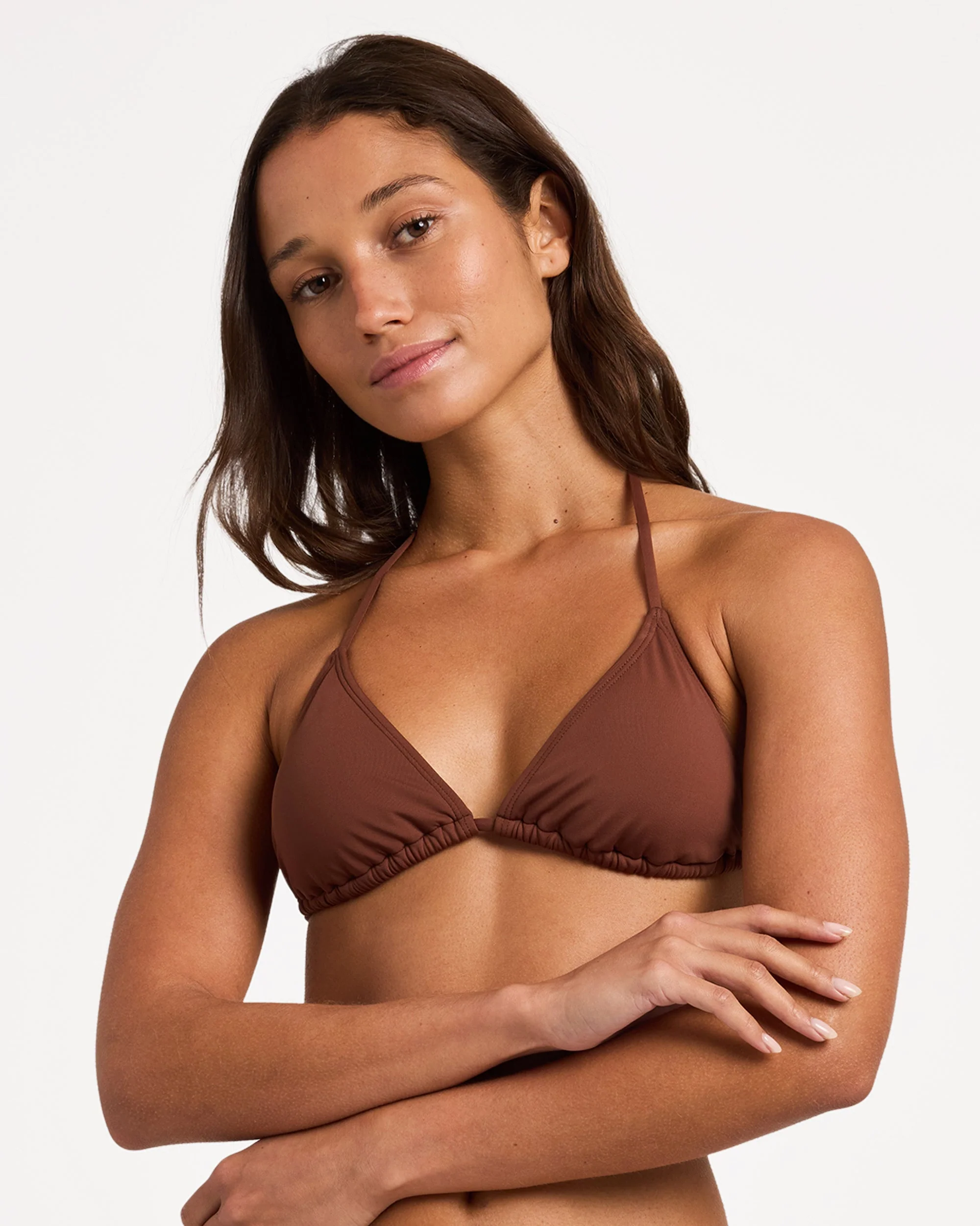 Womens SD Beach Classics Tiki Tri Bikini Top - Image 5