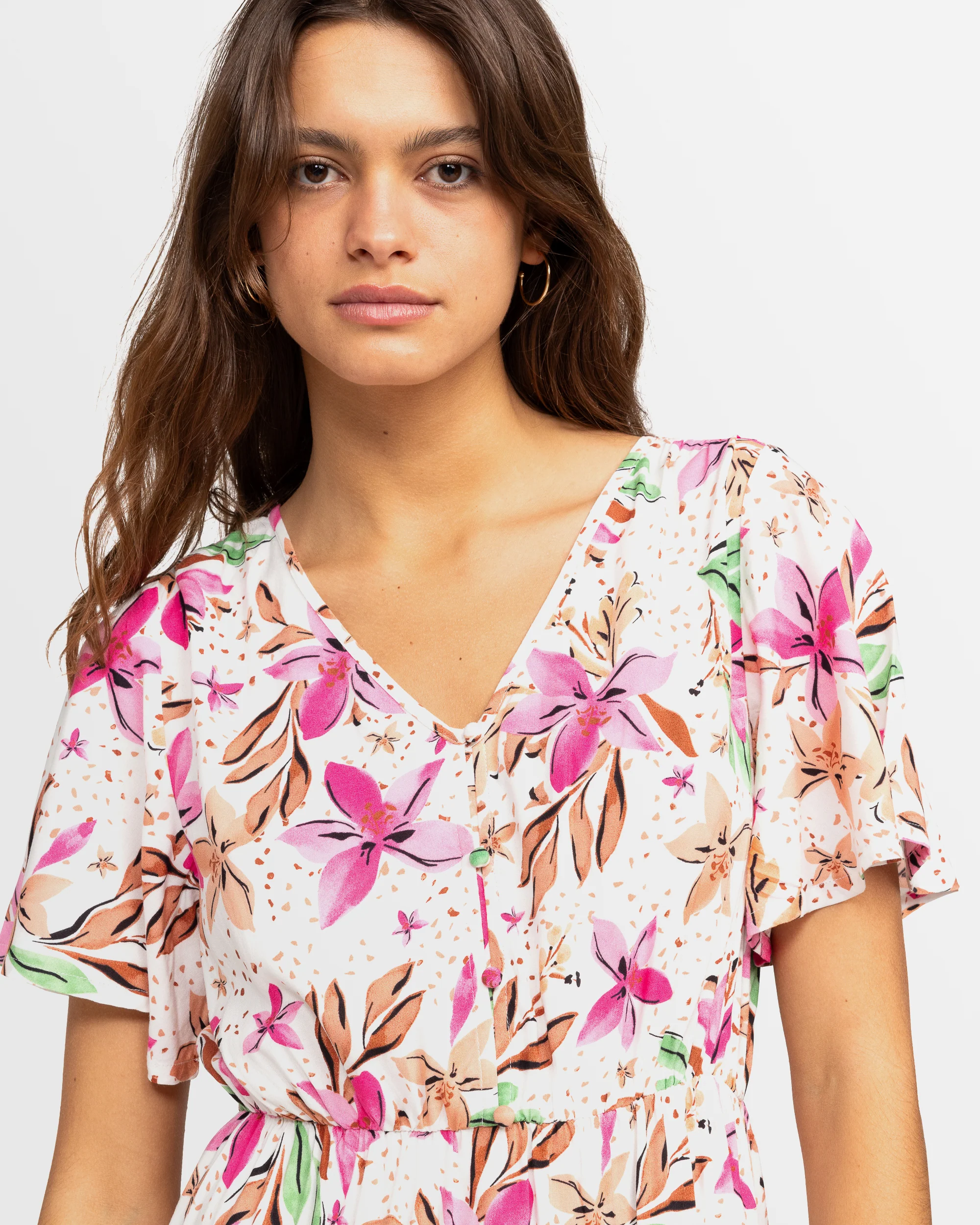 Womens Sea Symphony Midi Dress - Image 4