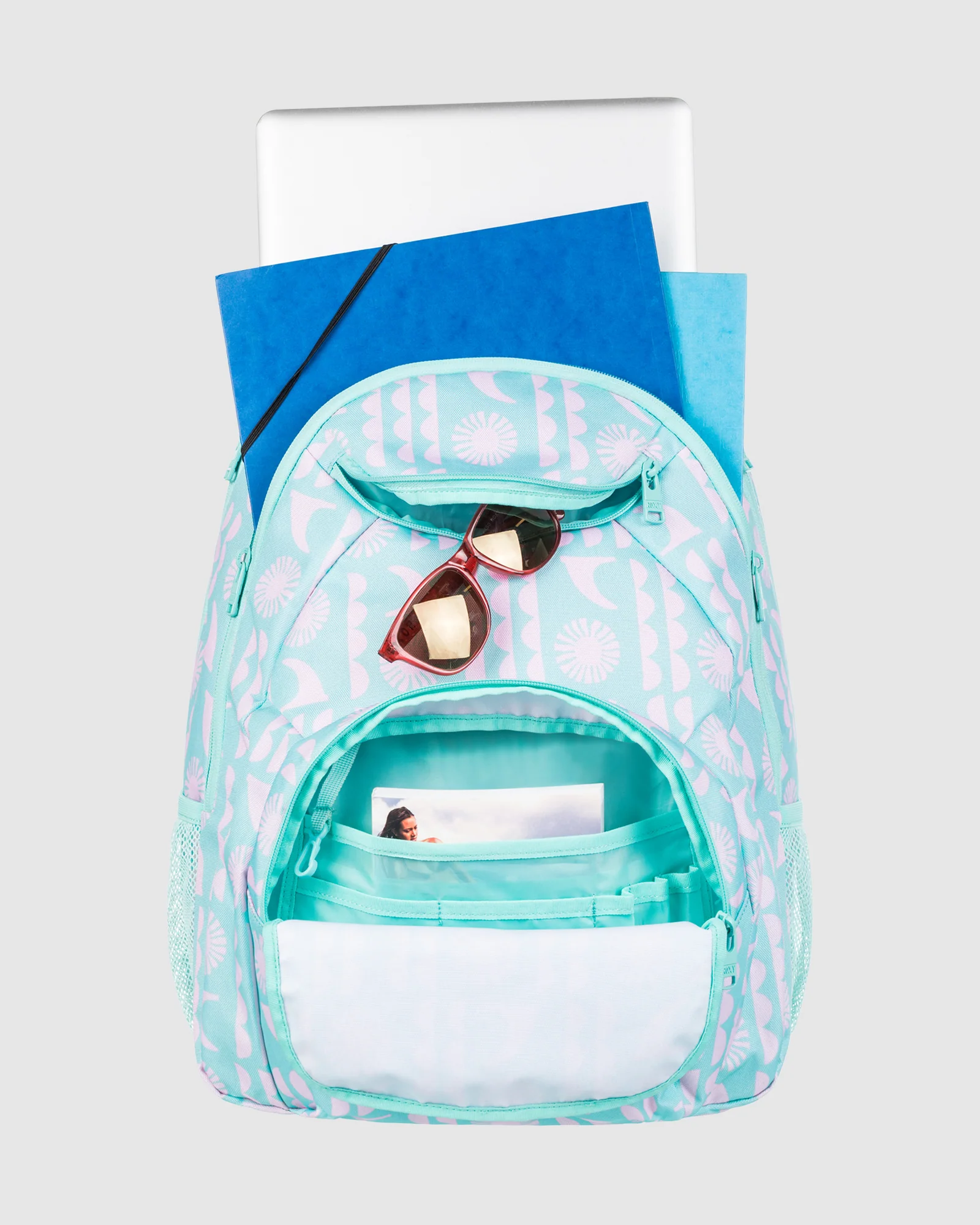Womens Shadow Swell Printed Backpack - Image 4
