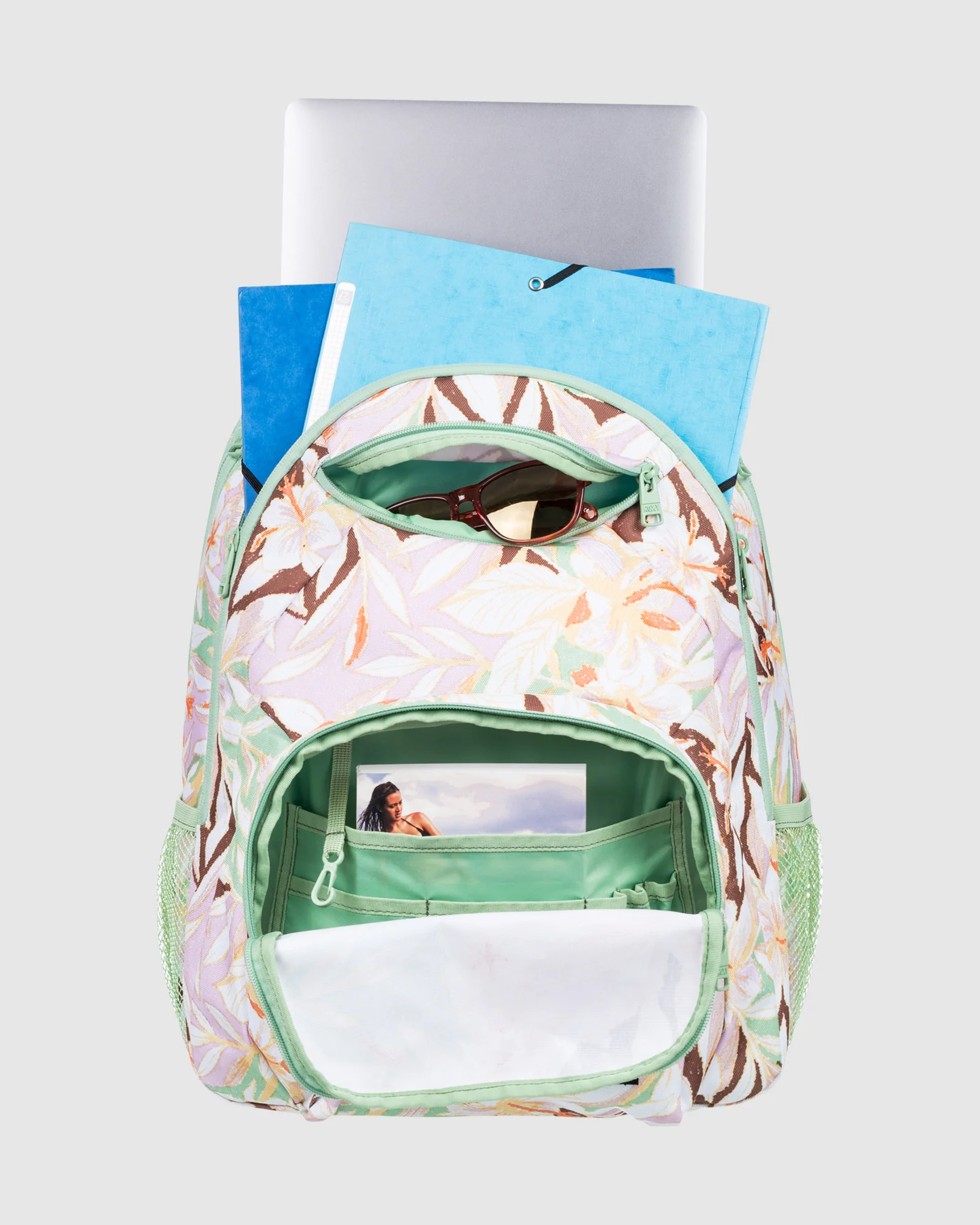 Womens Shadow Swell Printed Backpack - Image 4