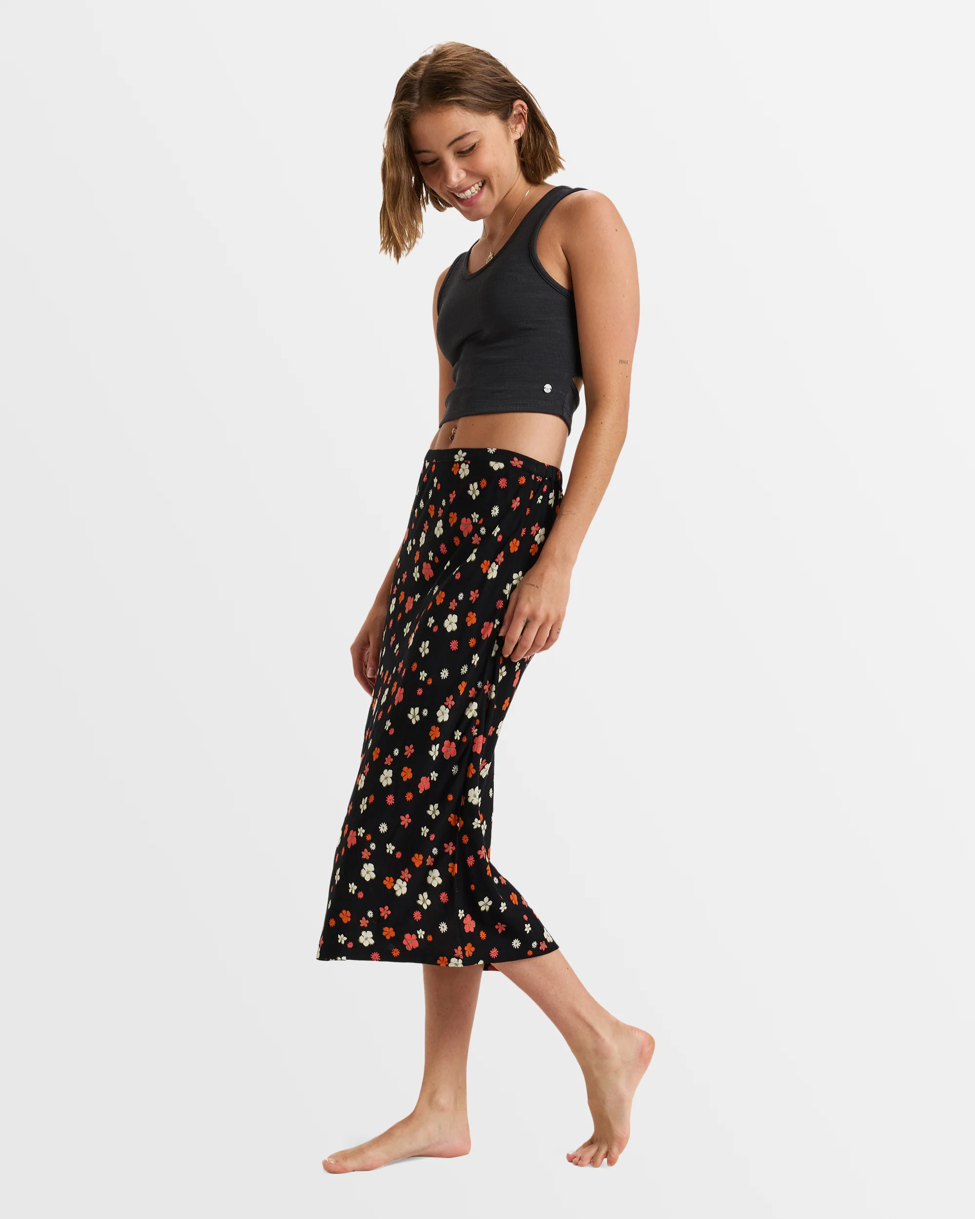 Womens Shelly Beach Midi Skirt - Image 2