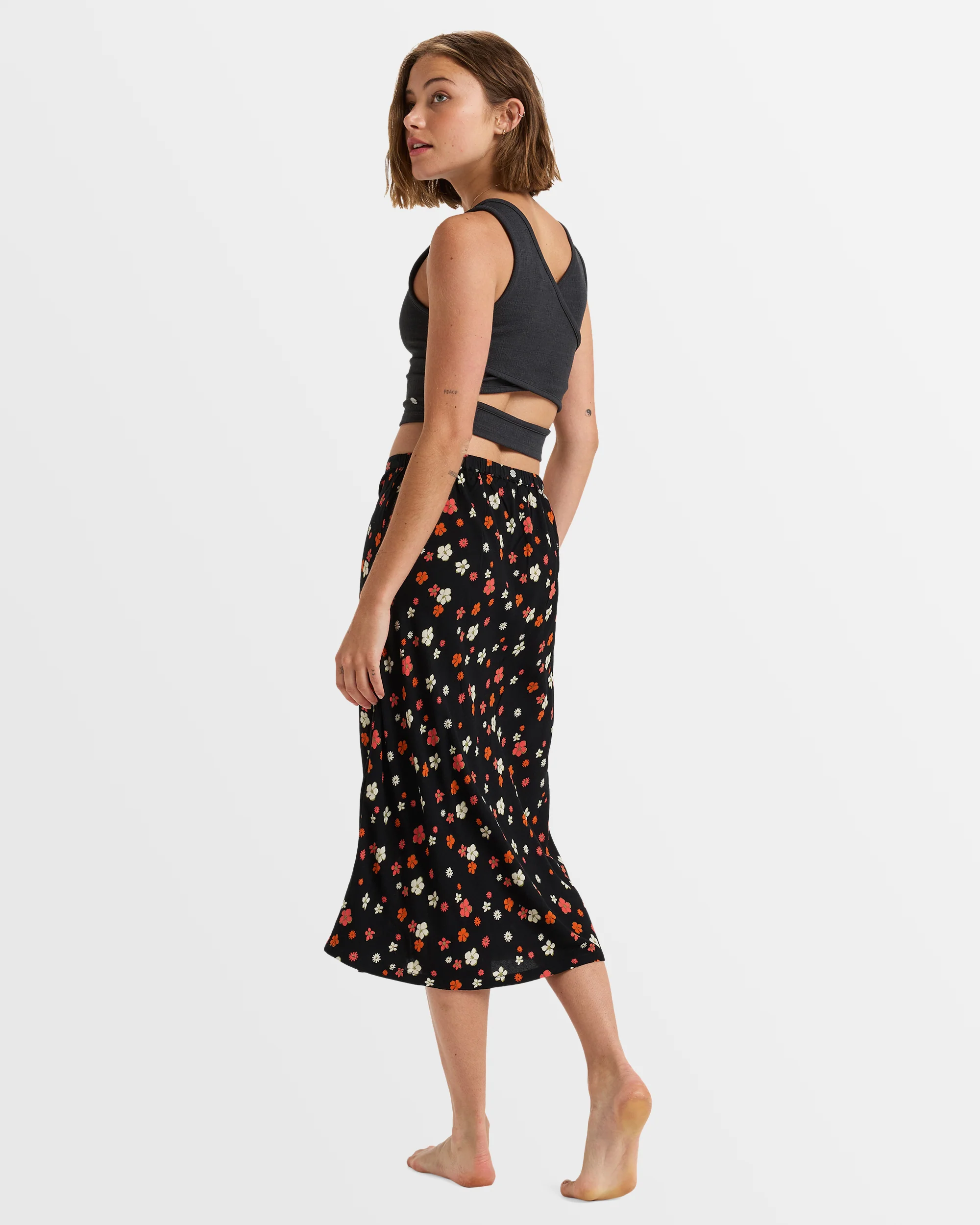 Womens Shelly Beach Midi Skirt - Image 3