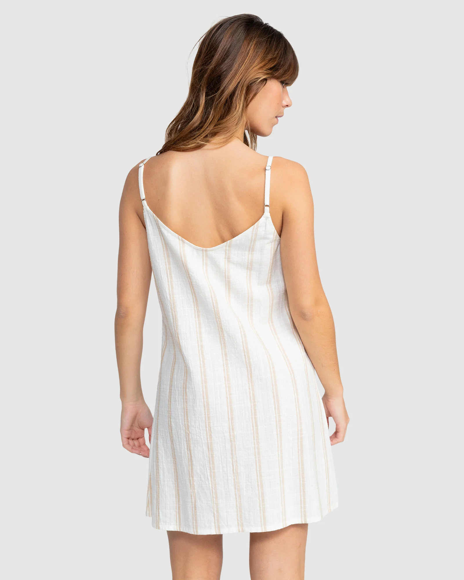 Womens Shine A Light Stripe Dress - Image 3