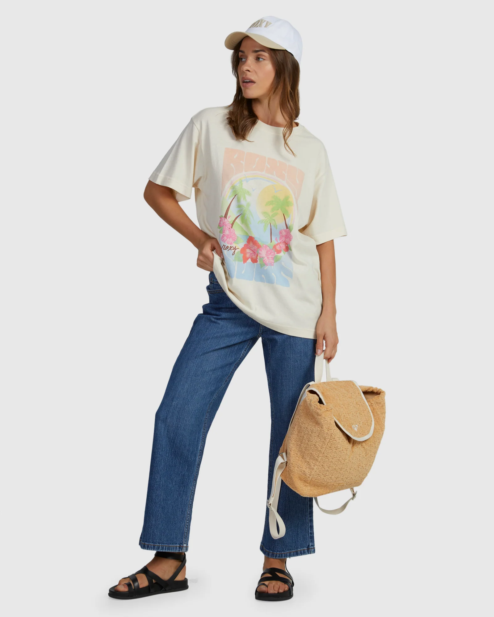 Womens Shooting Star Relaxed Fit T-Shirt - Image 5