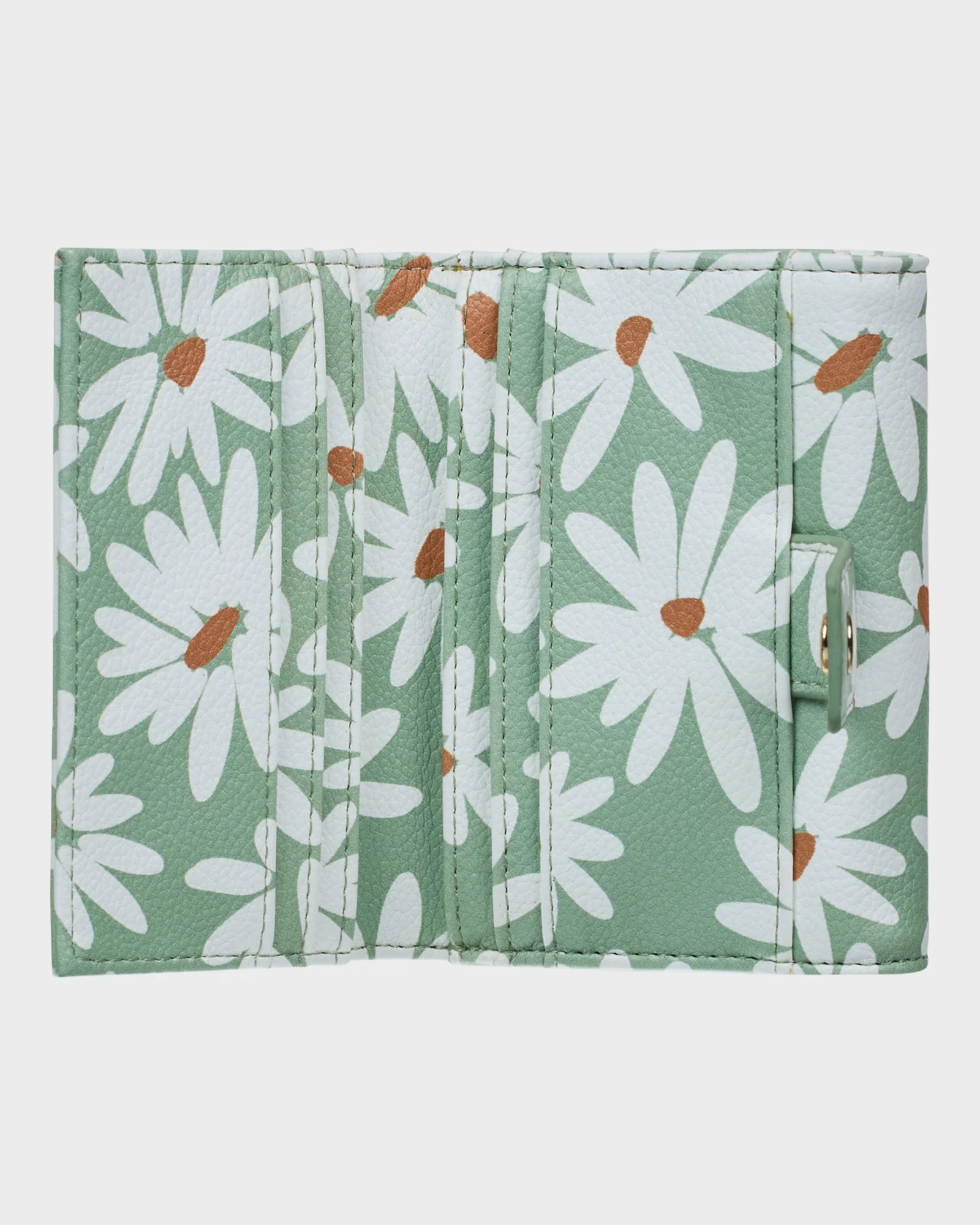 Womens Sideral Love Printed Leather Wallet - Image 2