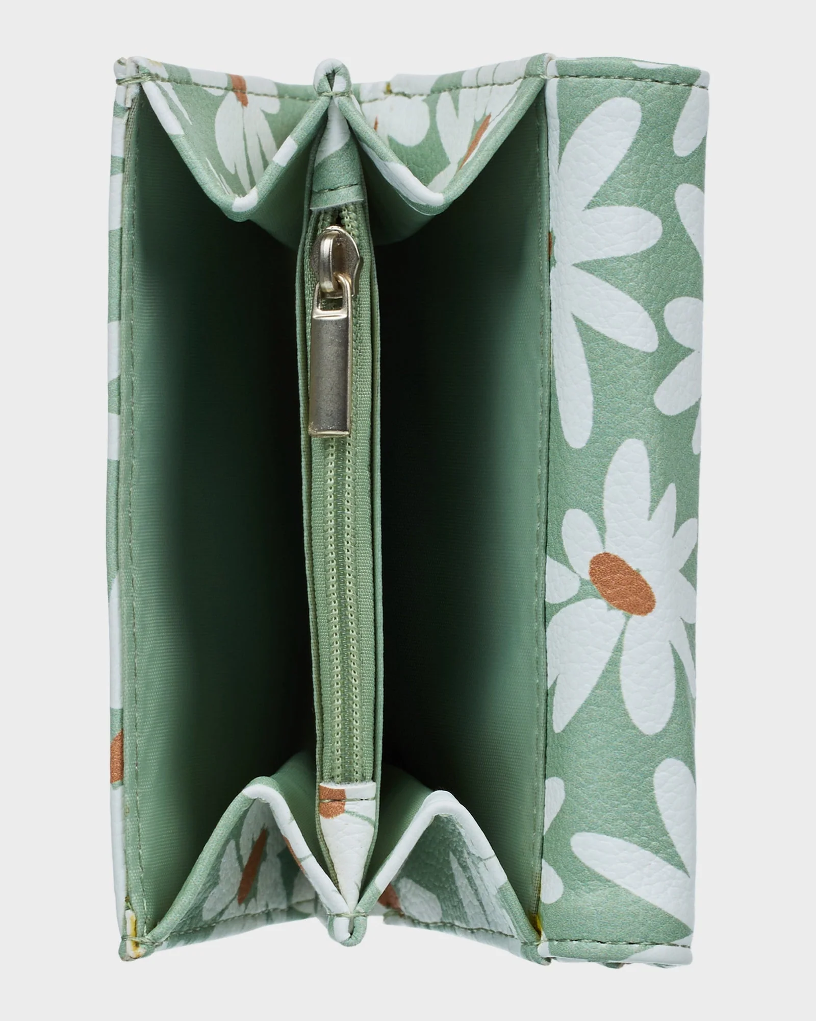Womens Sideral Love Printed Leather Wallet - Image 3