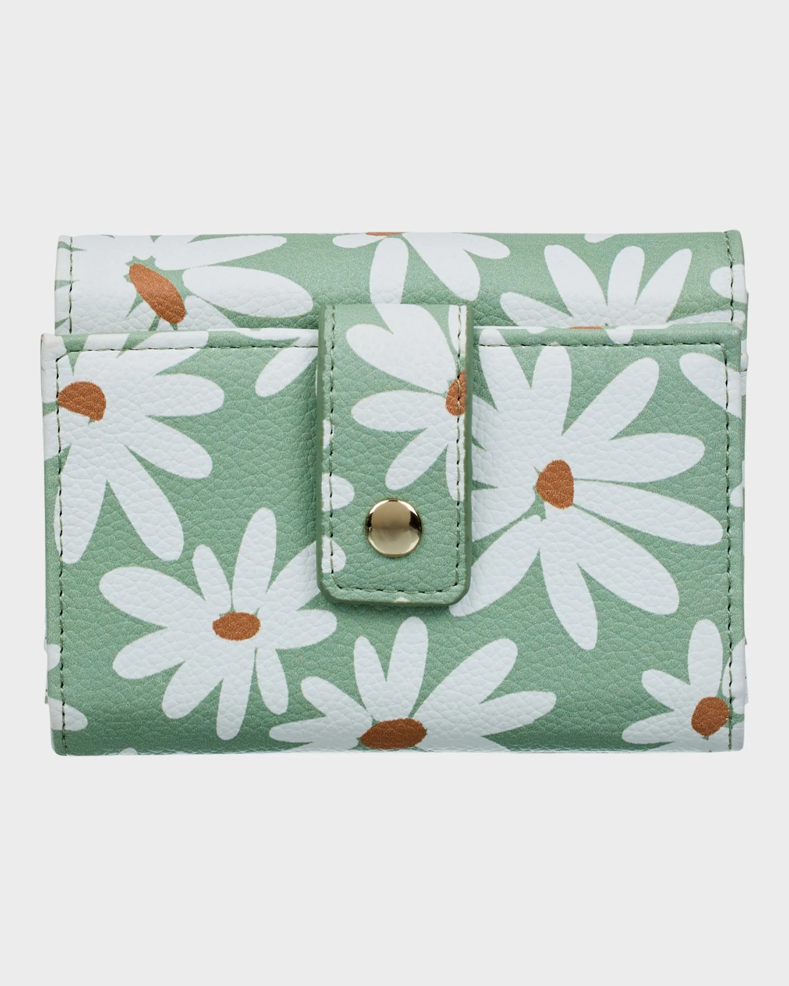 Womens Sideral Love Printed Leather Wallet - Image 4
